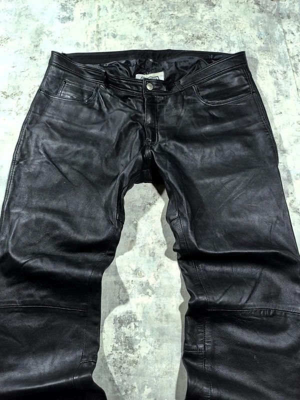 Leather Highway1 Biker Rockstar Moto Leather Pants Size US 41 - 2 Thumbnail
