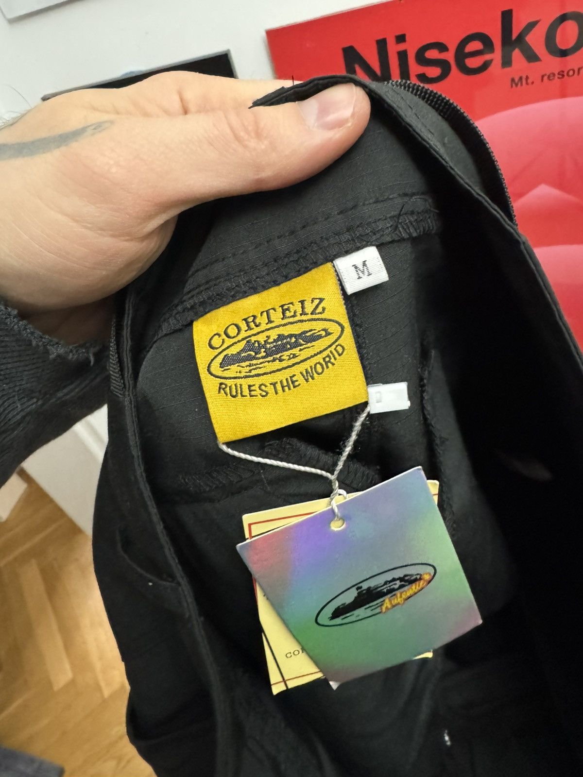 Corteiz Corteiz Cargo Shorts Guerillaz Logo Streetwear Hype Size US 32 / EU 48 - 7 Thumbnail