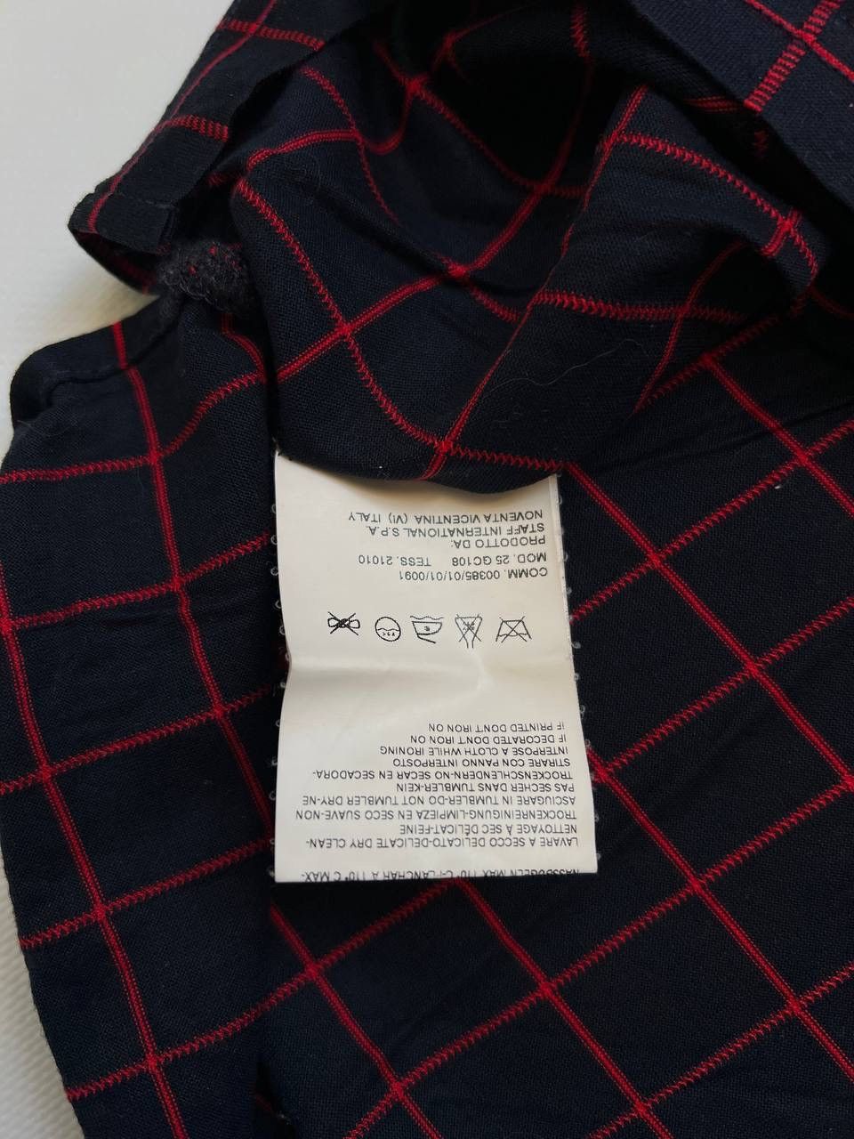Japanese Brand × Vintage × Vivienne Westwood Rare Vintage Vivienne Westwood check polo shirt t orb logo Size US L / EU 52-54 / 3 - 6 Thumbnail