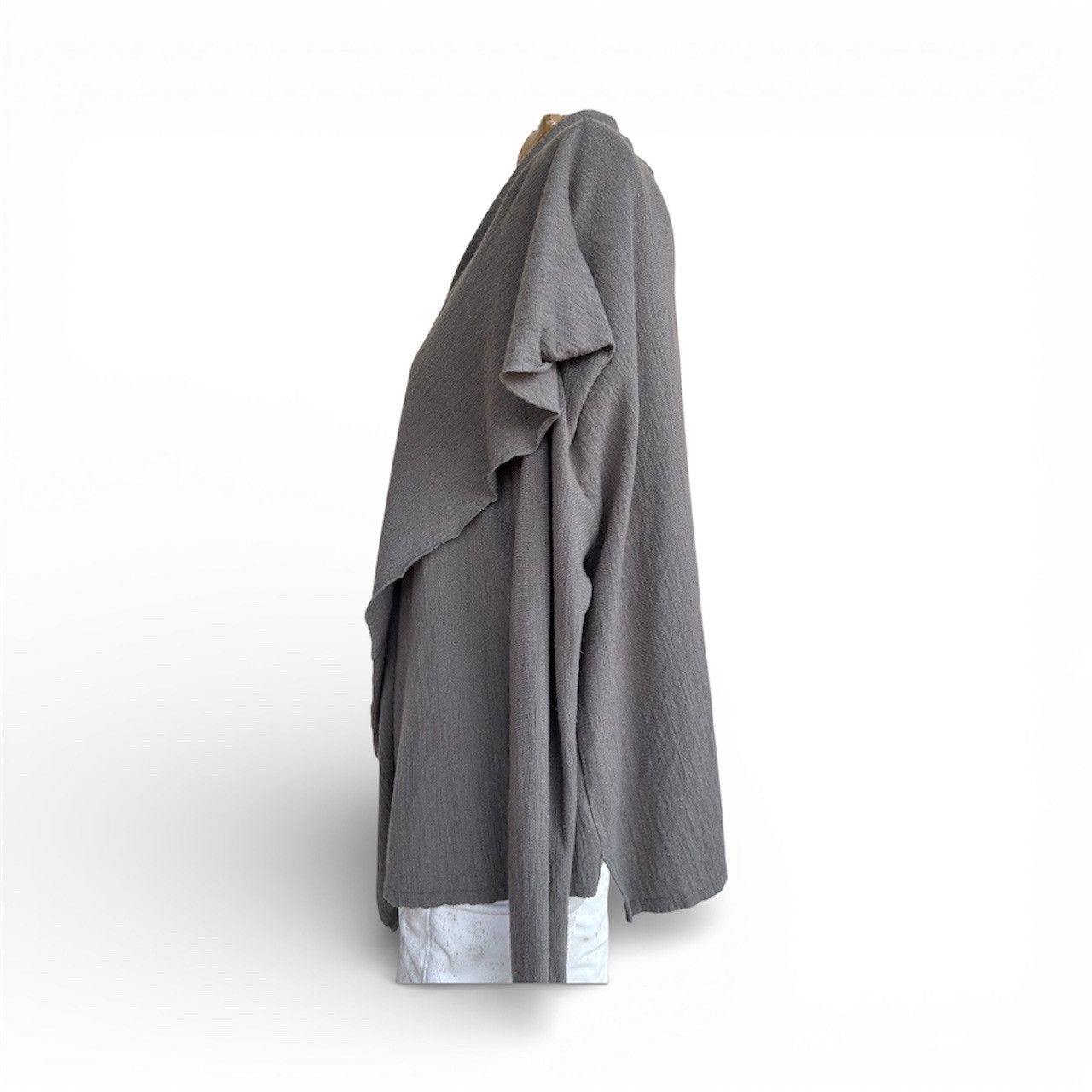 Issey Miyake Issey Miyake Open Front Waterfall Cardigan Size XS / US 0-2 / IT 36-38 - 3 Thumbnail