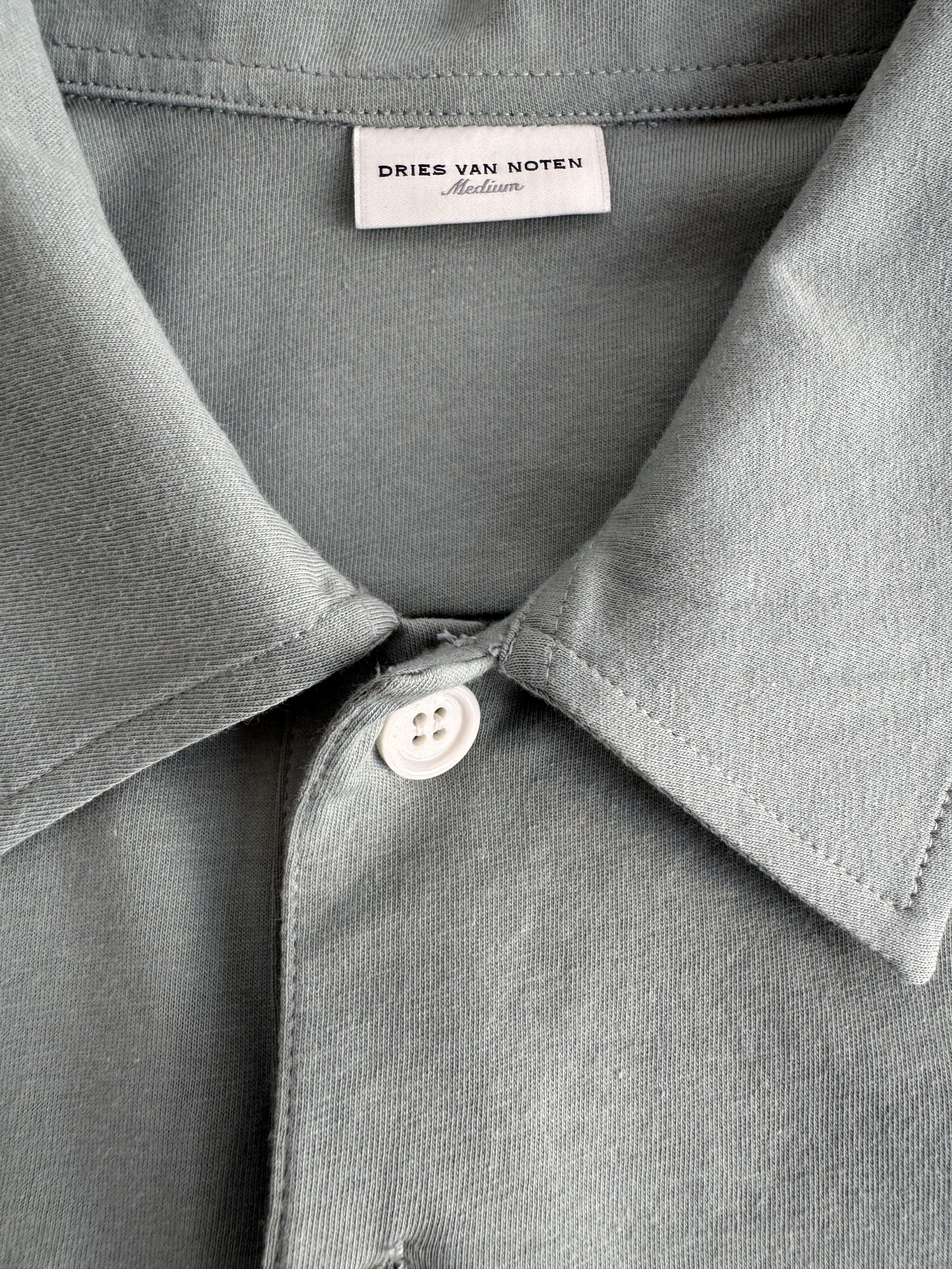 Dries Van Noten Dries Van Noten Helder Cotton Polo Size US M / EU 48-50 / 2 - 3 Thumbnail