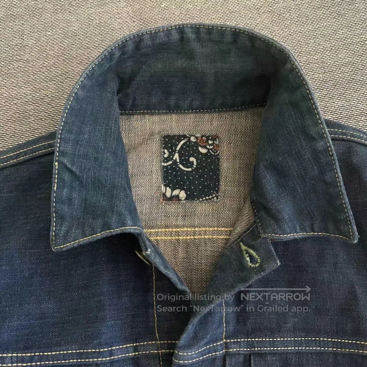 Visvim Visvim101 ICT Natural Dye Denim Jacket. Size US M / EU 48-50 / 2 - 3 Thumbnail