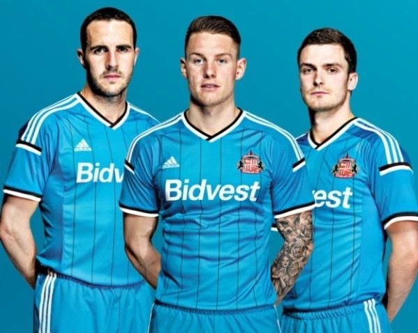 Adidas SUNDERLAND 2014 2015 AWAY FOOTBALL SHIRT SOCCER JERSEY Size US M / EU 48-50 / 2 - 9 Thumbnail