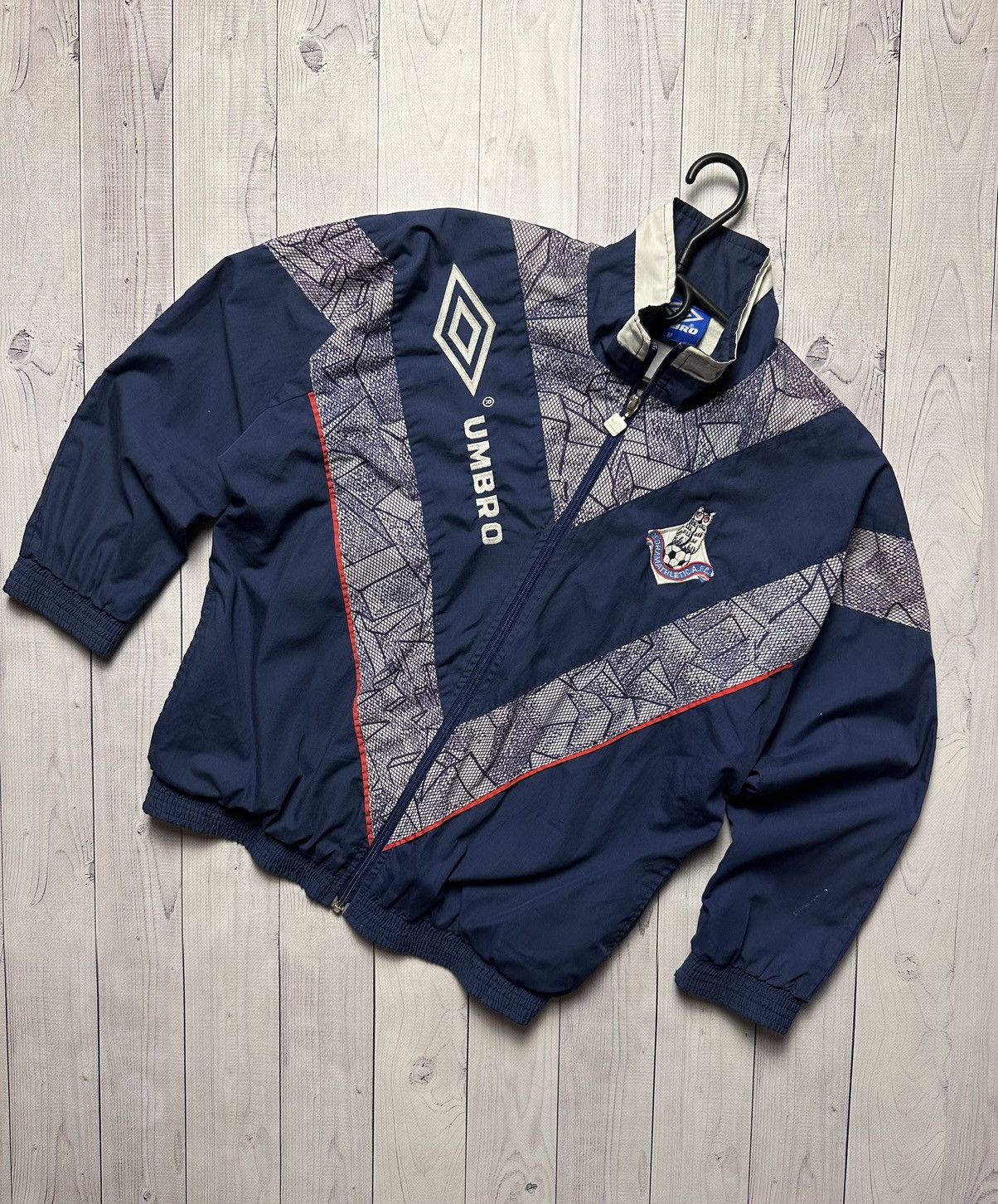 Umbro × Vintage Vintage Umbro pro training Oldhamathletic AFC soccer jacket Size US XS / EU 42 / 0 - 1 Thumbnail