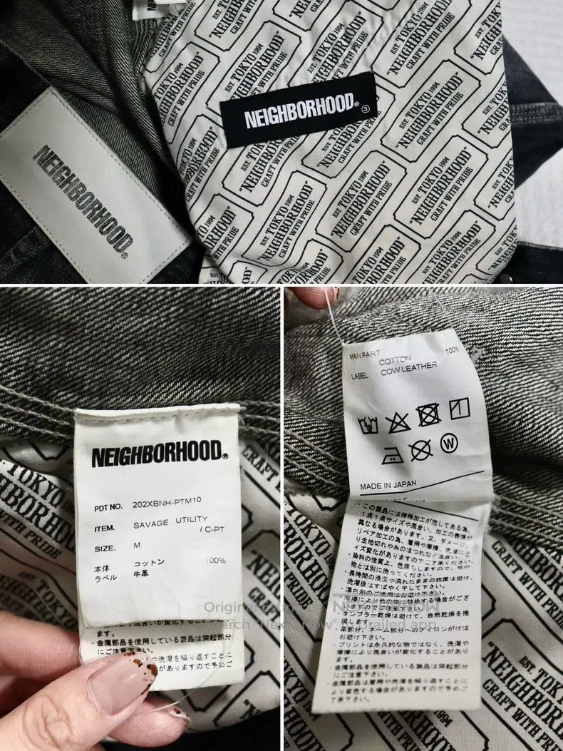Neighborhood Neighborhood size M Nevada King, Water-washed Denim Jeans, Size US 27 - 9 Thumbnail