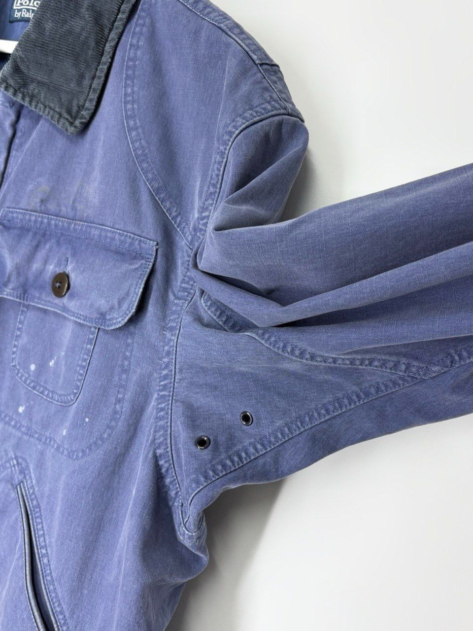 Polo Ralph Lauren Polo Ralph Lauren Vintage Workwear Indigo Chore Jacket RRL Size US L / EU 52-54 / 3 - 11 Thumbnail