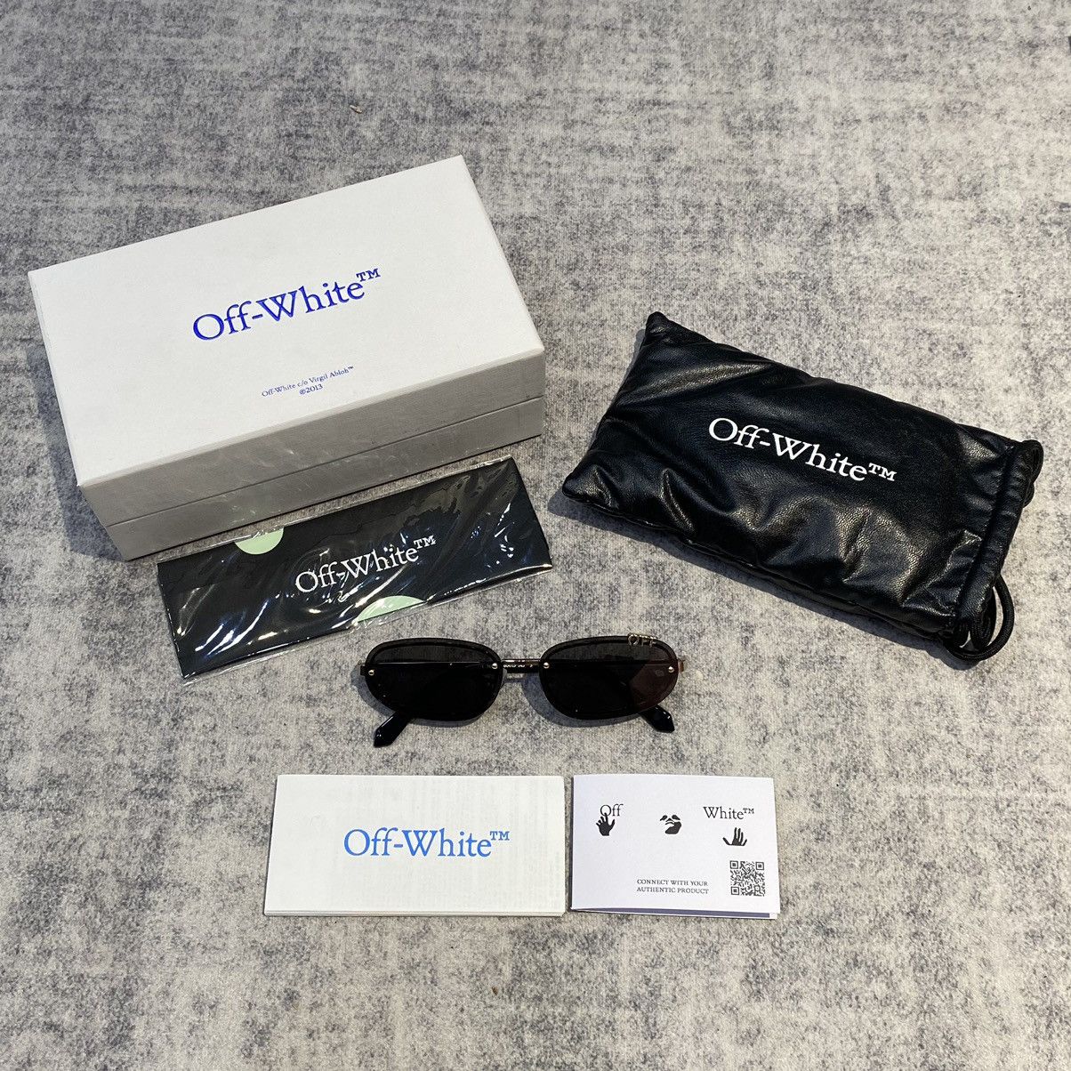 Off-White OFF WHITE MIAMI OERI13MF24MET0017607 GOLD DARK GREY Size ONE SIZE - 10 Thumbnail