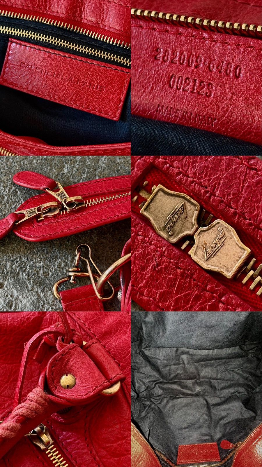Balenciaga Balenciaga - 2000’s - Classic Motorcycle City - Lambskin Bag Size ONE SIZE - 22 Thumbnail