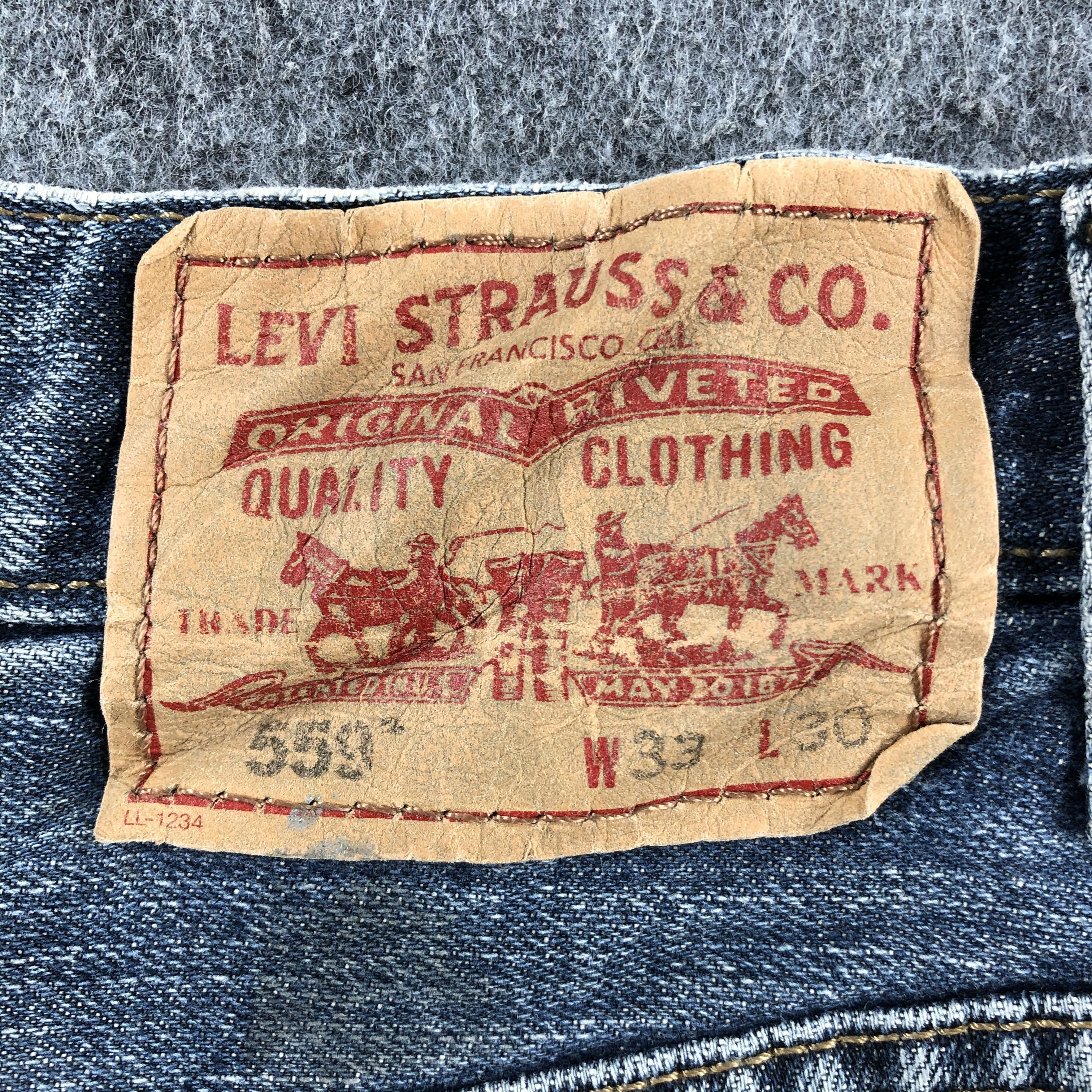 Levi's Vintage Levis 559 Jeans-J2587 Size US 31 - 5 Thumbnail