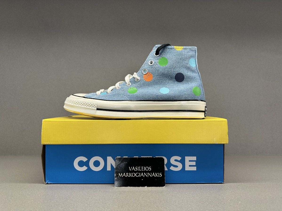 Converse Chuck Taylor All-Star 70 Hi Golf Wang Denim Polka