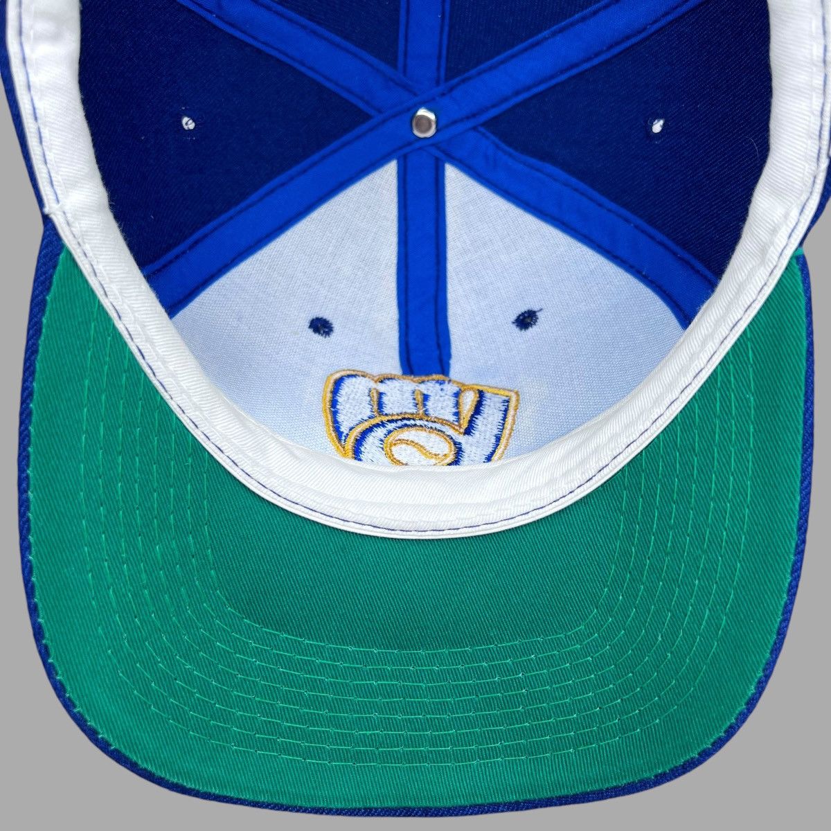 MLB × Sports Specialties × Vintage Vintage 1990s MLB Milwaukee Brewers Wool Sports Specialties Size ONE SIZE - 10 Thumbnail
