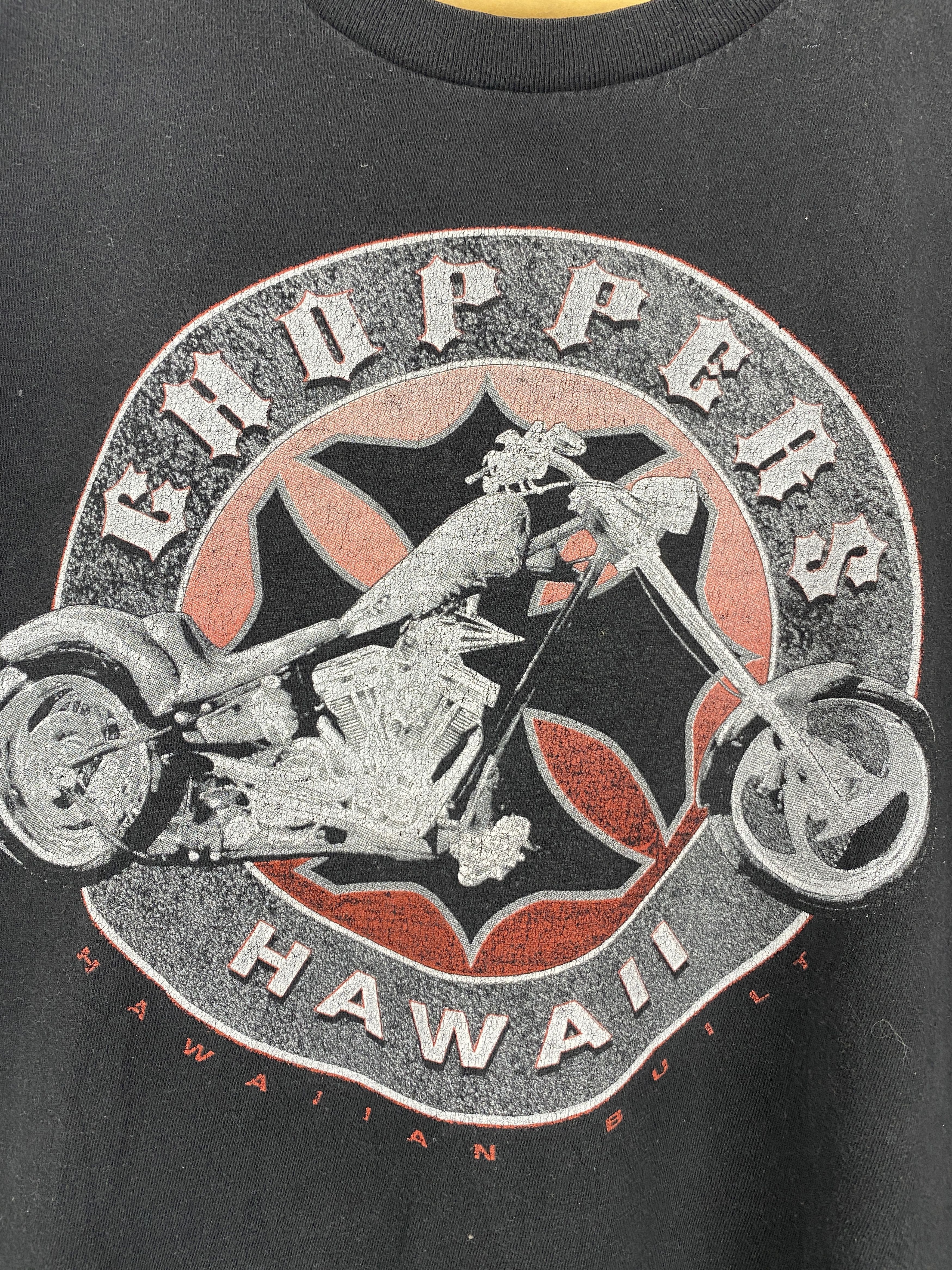 Vintage × West Coast Choppers Vintage Choppers Hawaii Motorcycle Central Logo Tee TA0656 Size US M / EU 48-50 / 2 - 5 Thumbnail