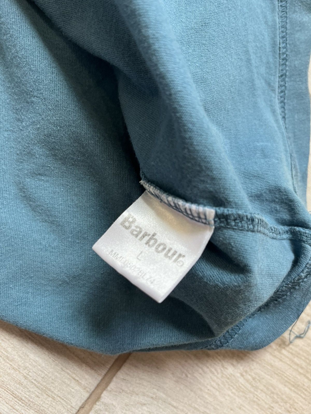 Barbour × Vintage Barbour T-shirt 1958 world tour regular fit fade size L Size US L / EU 52-54 / 3 - 11 Thumbnail