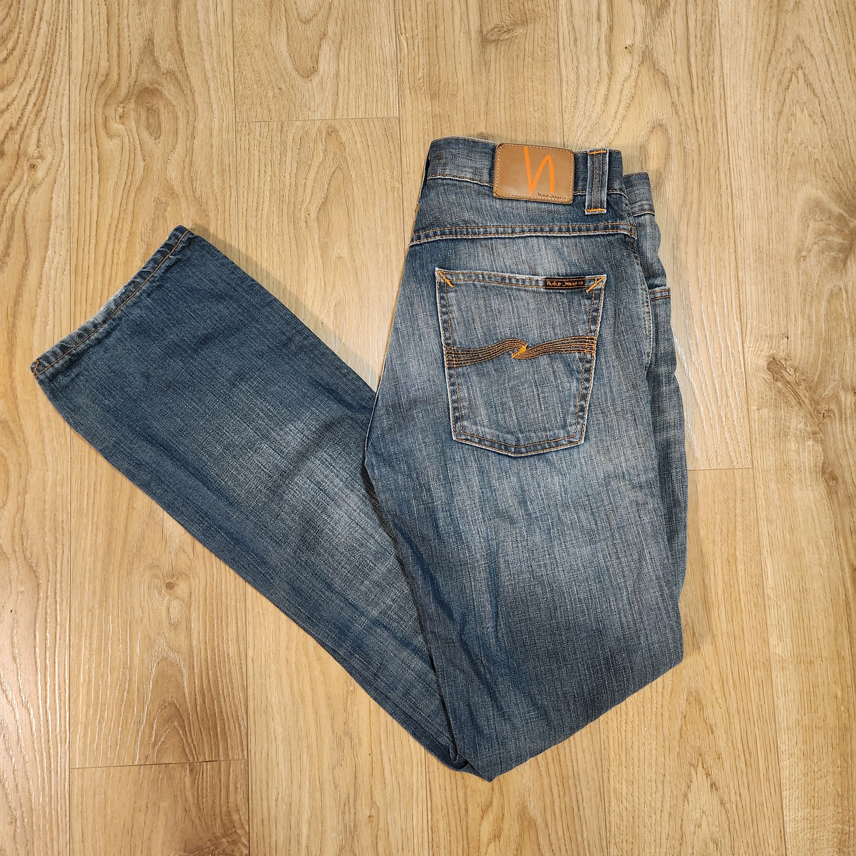 Nudie Jeans 32x32 Slim Jim - Nudie Jeans Grey Denim Size US 32 / EU 48 - 4 Thumbnail