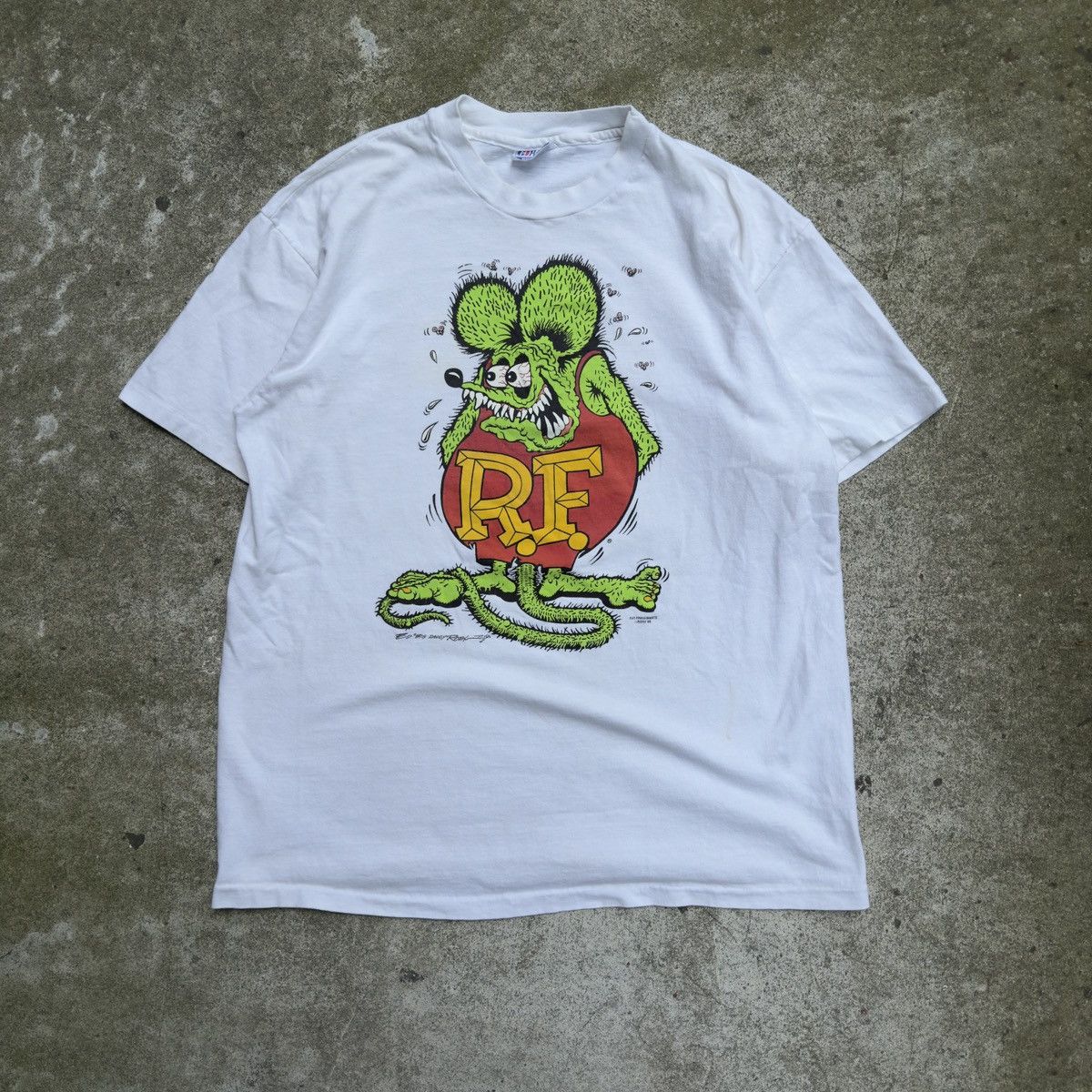 Vintage VINTAGE 90s ED ROTH RAT FINK RACING TEE XL | Grailed