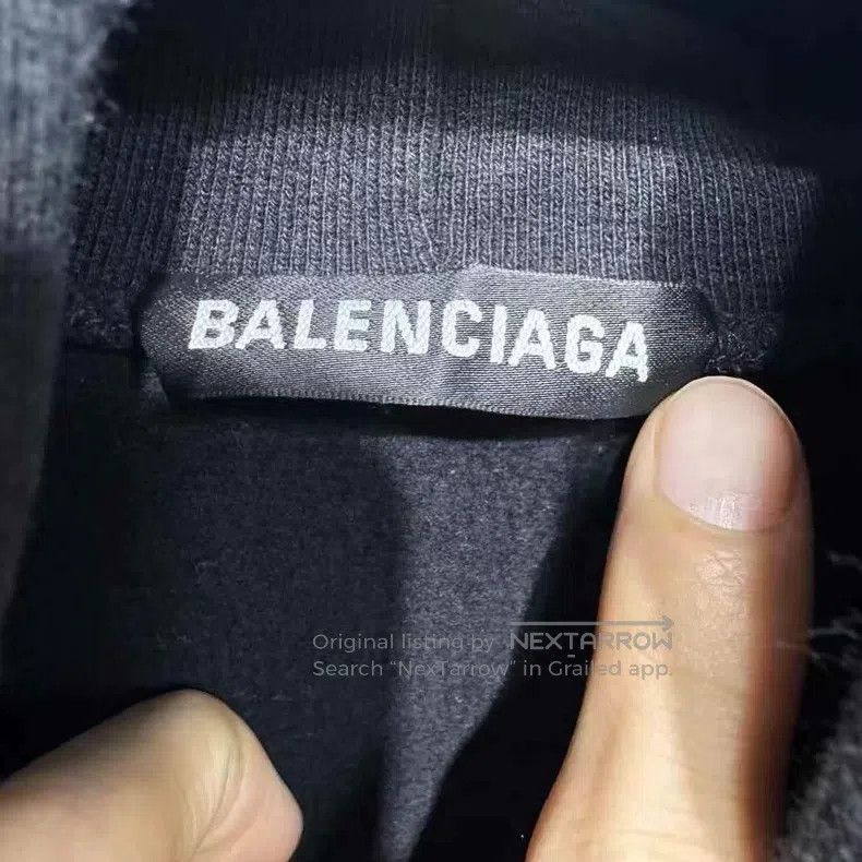 Balenciaga Balenciaga Black Wheat Logo Hoodie Size US M / EU 48-50 / 2 - 4 Thumbnail
