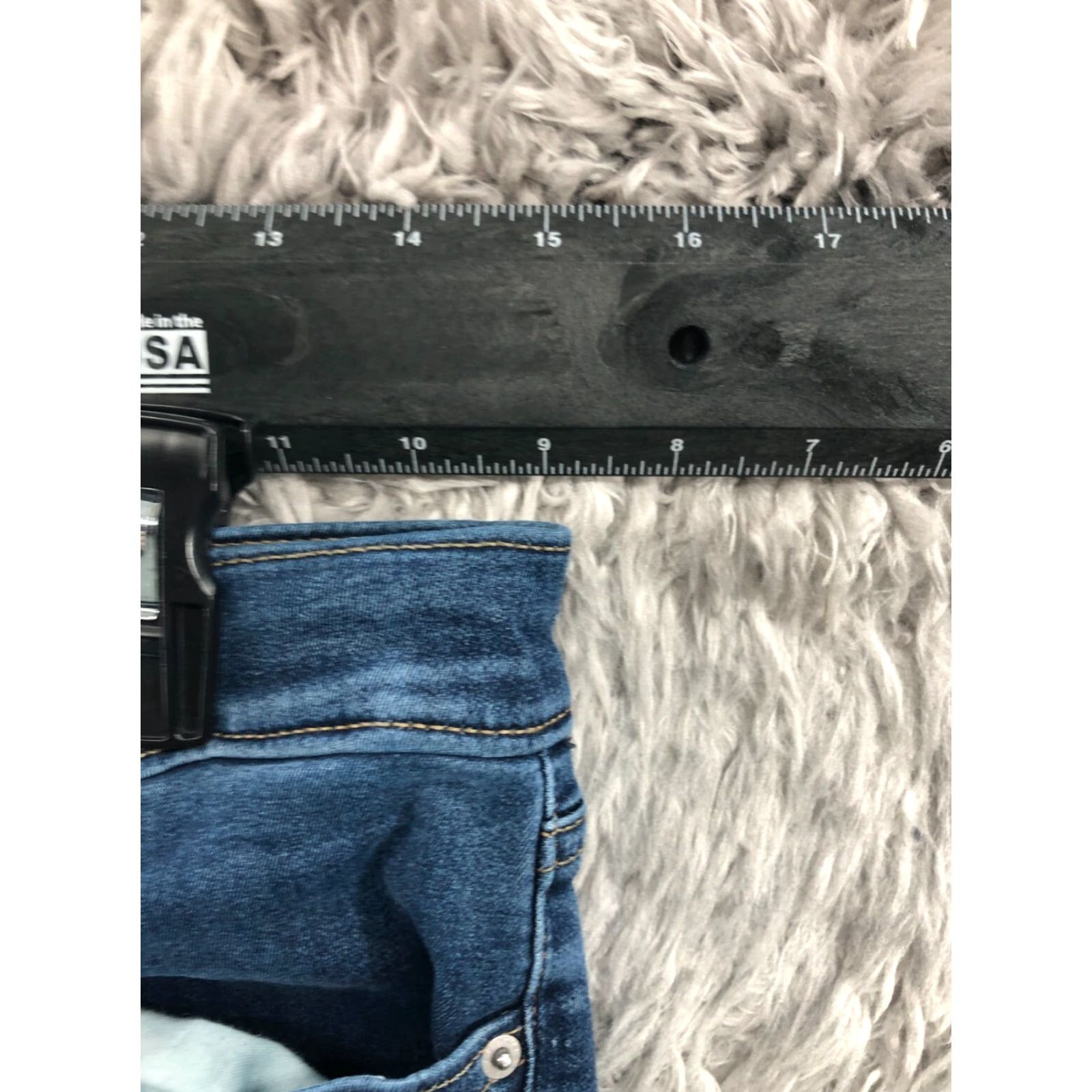 Levi's Levi's Slimming Skinny Jeans Size 30 Womens Medium Wash Blue FLAW Size 30" / US 8 / IT 44 - 2 Thumbnail