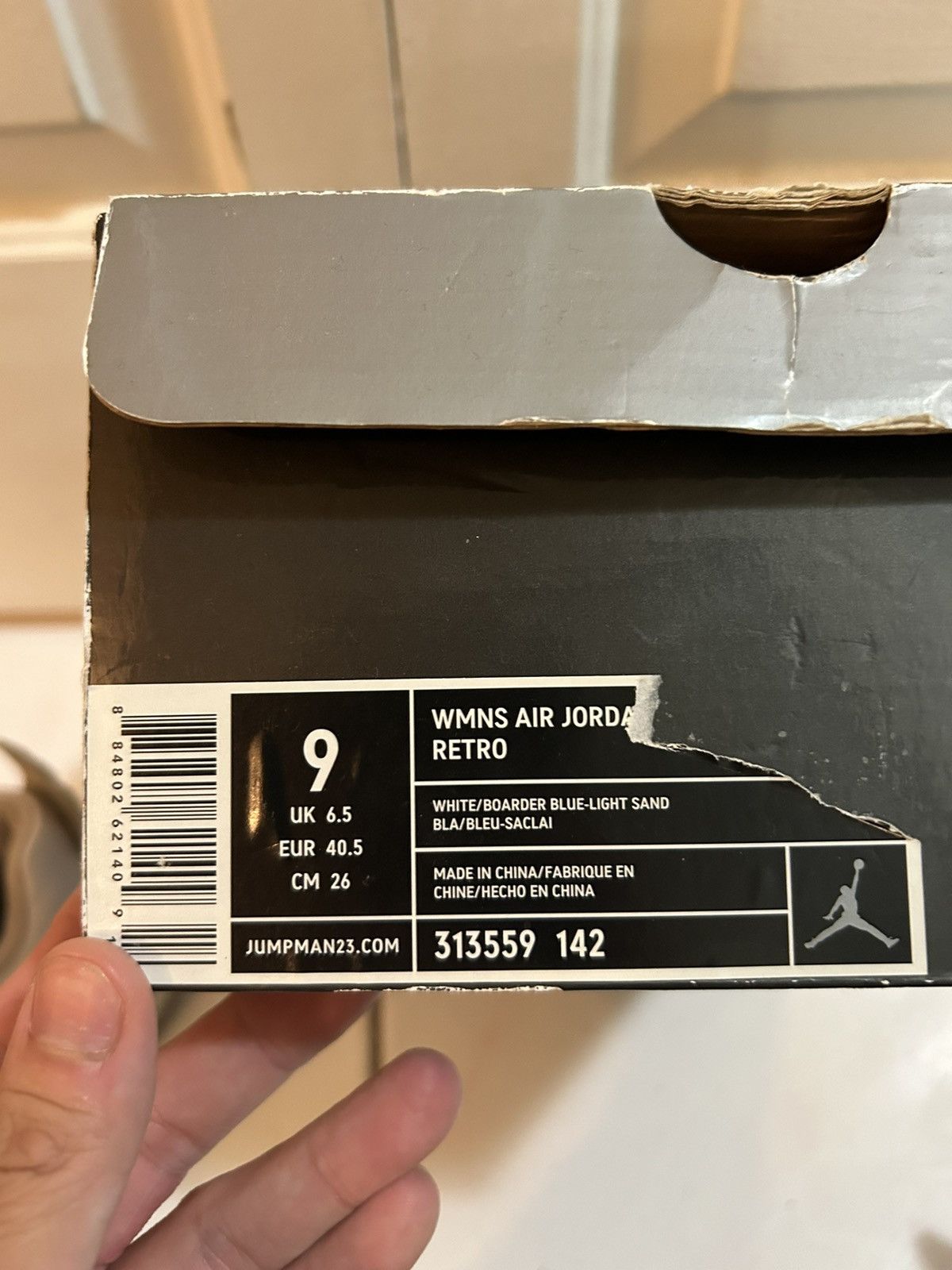 Nike RARE Jordan 4 2006 Sand 9W Size US 7.5 / EU 40-41 - 11 Thumbnail