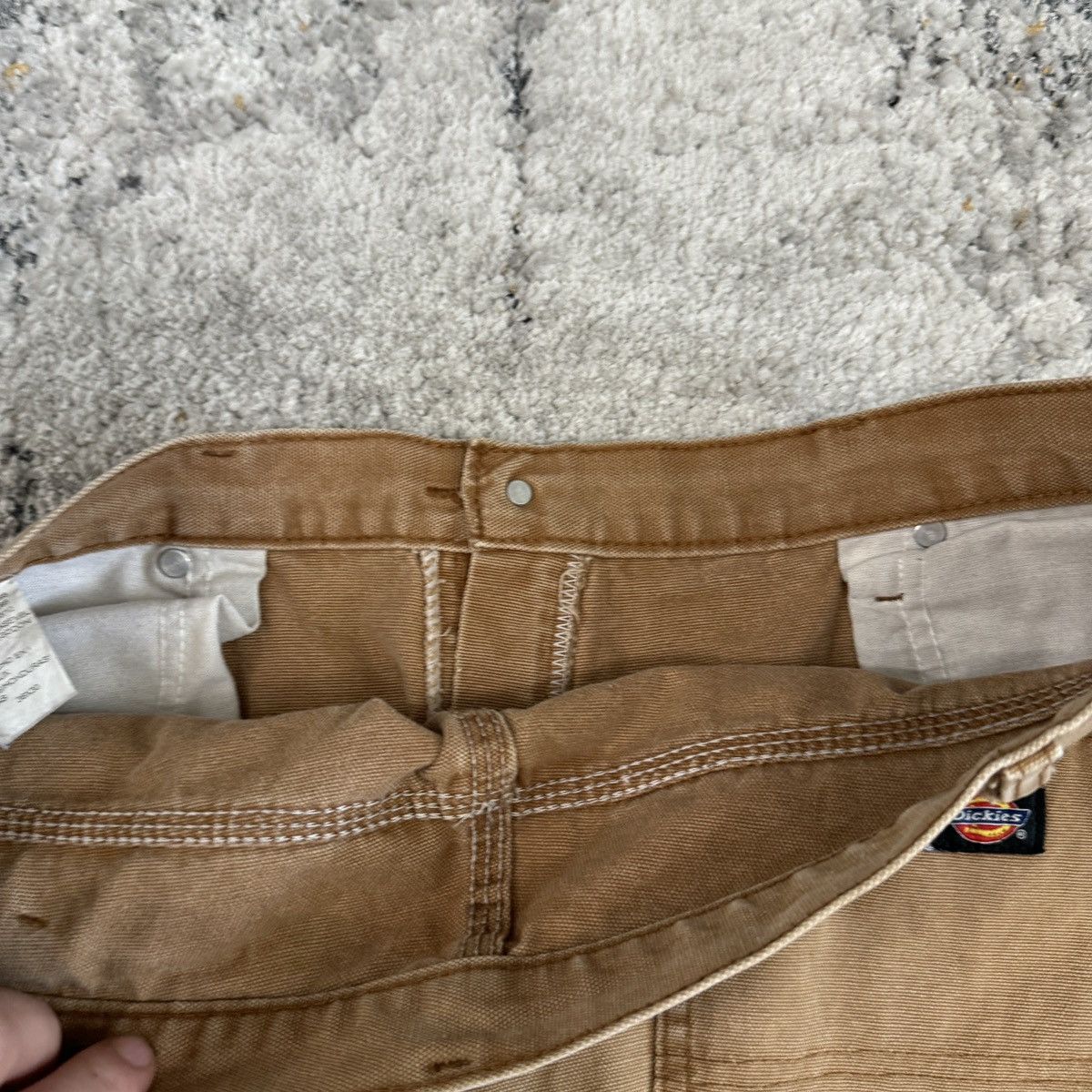 Dickies × StraightFaded × Vintage Vintage Y2K Dickies faded wide leg carpenter pants Size US 36 / EU 52 - 4 Thumbnail
