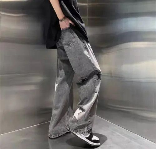 VIBE Vintage street star embroidered jeans Size US 30 / EU 46 - 3 Thumbnail