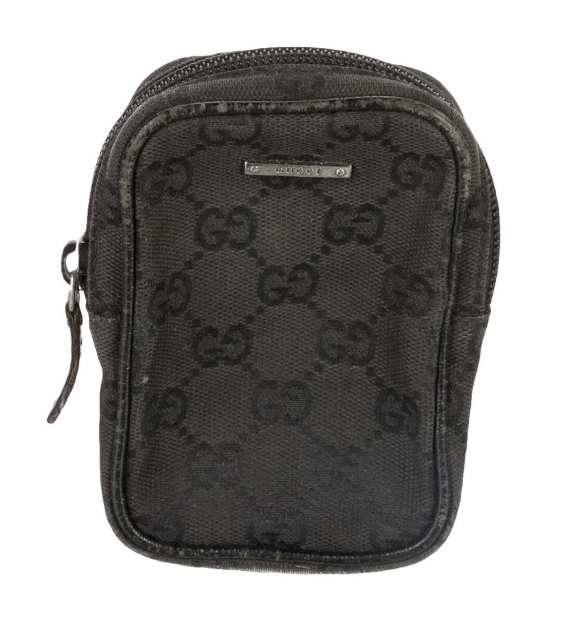 image of Vintage Gucci Cigarette Case in Black, Men's