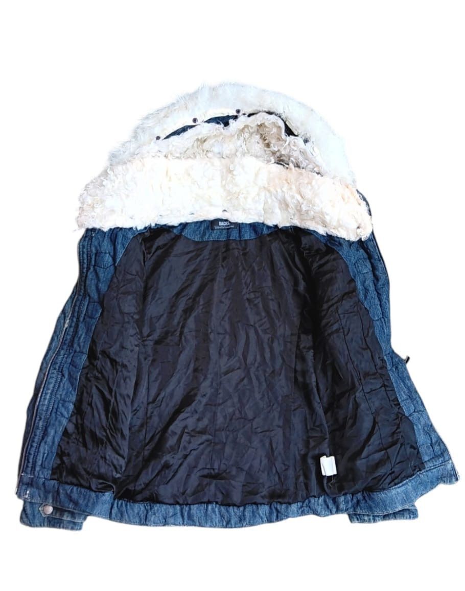 Hysteric Glamour Backs japan fur hoodie denim jacket Size US M / EU 48-50 / 2 - 6 Thumbnail
