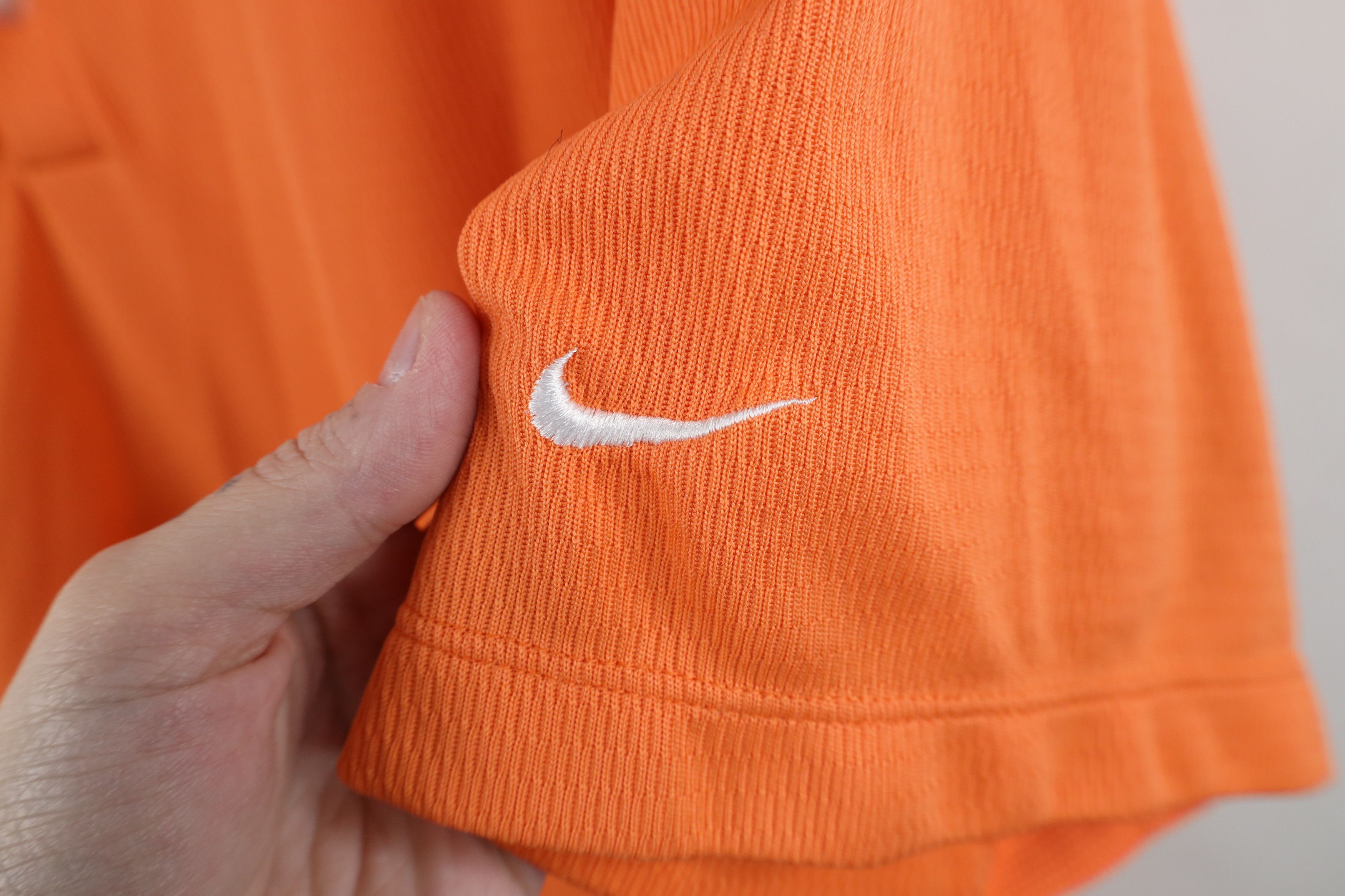 Nike Vintage Y2K Nike Golf Scott Mini Swoosh Thermal Knit Polo Size US XXL / EU 58 / 5 - 4 Thumbnail