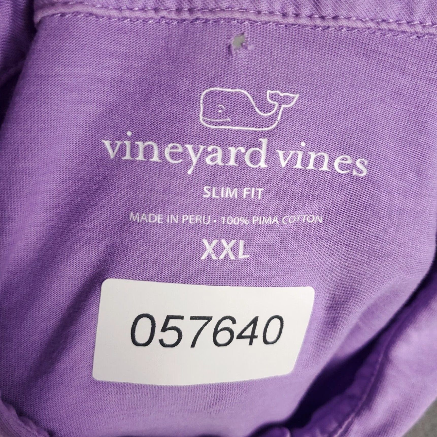 Vineyard Vines VINEYARD VINES Polo Shirt Mens 2XL Purple Casual Short Sleeve Preppy Sports Size US XXL / EU 58 / 5 - 7 Thumbnail