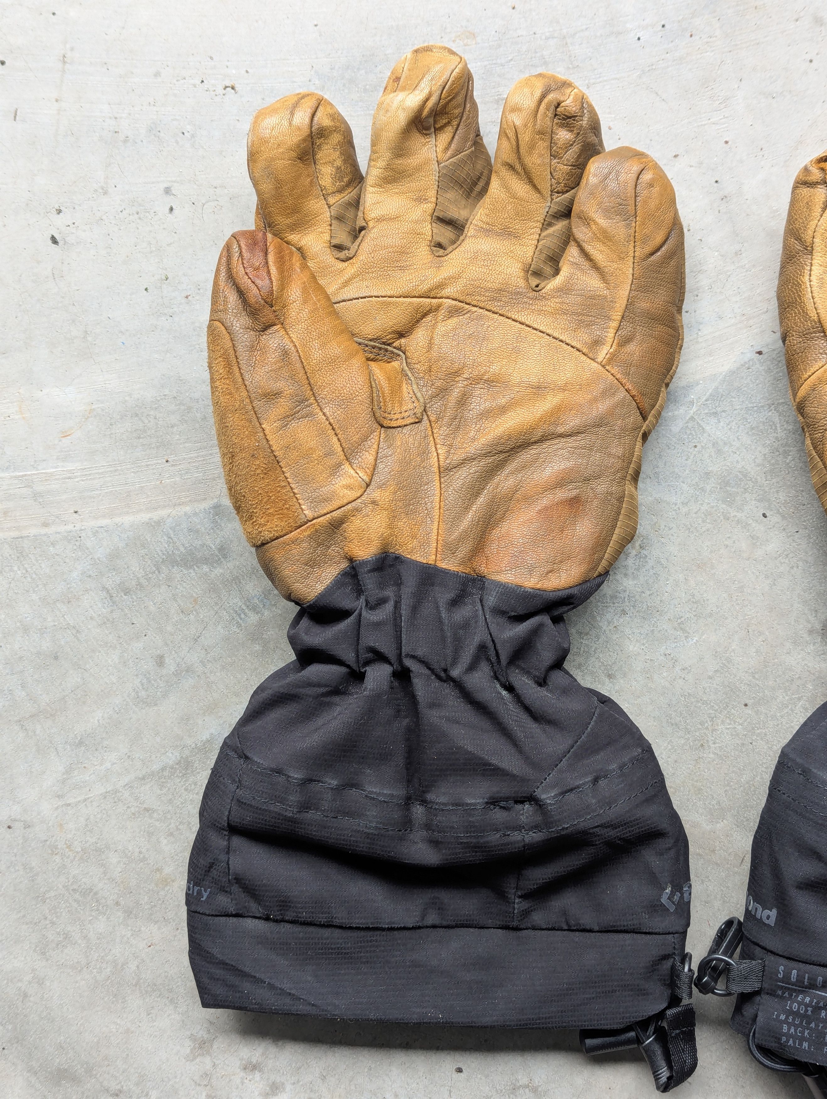 Black Diamond Black Diamond Soloist Gloves S Size 28 - 5 Thumbnail