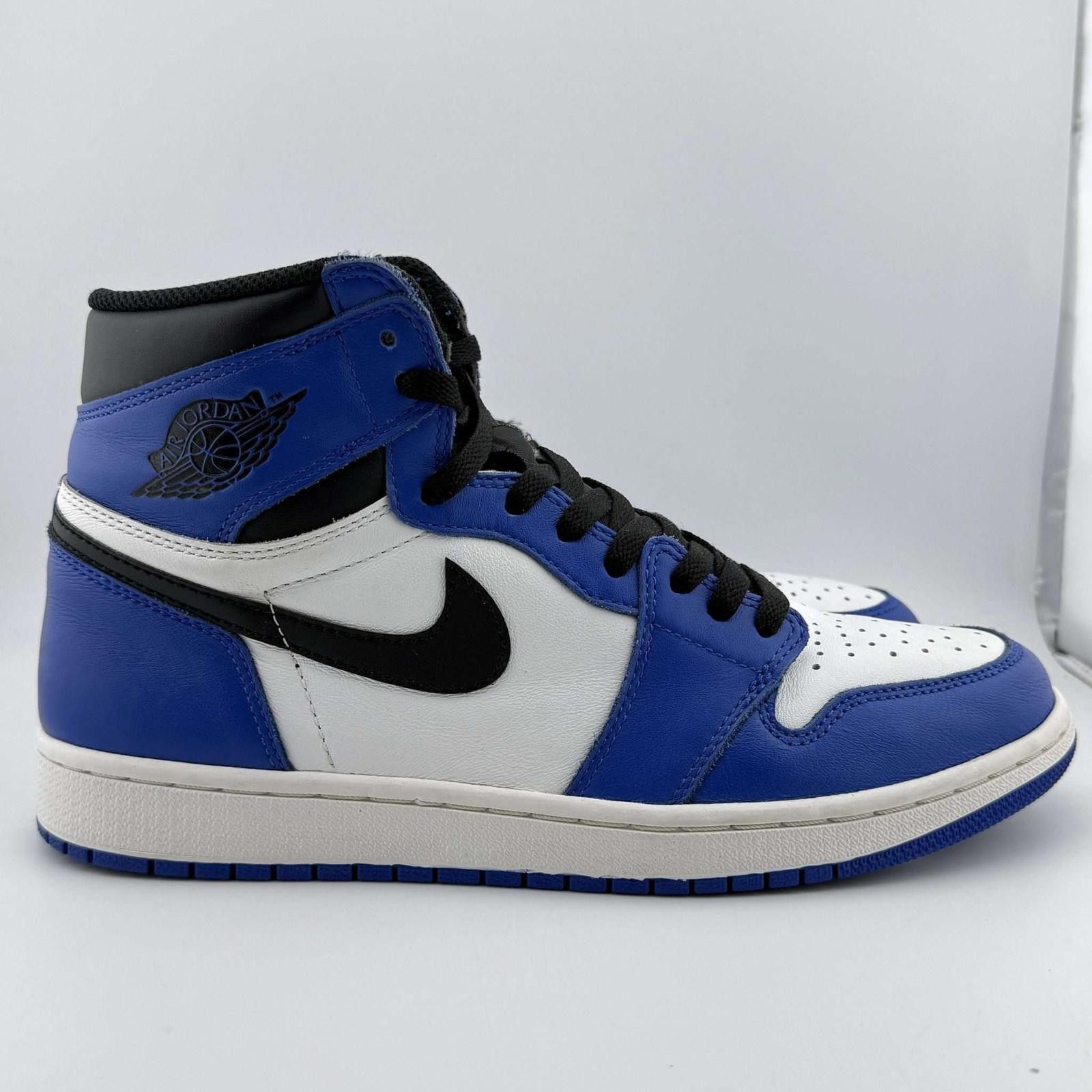 Nike og box Nike Air Jordan 1 Retro High OG Game Royal 9.5 Used Size US 9.5 / EU 42-43 - 4 Thumbnail