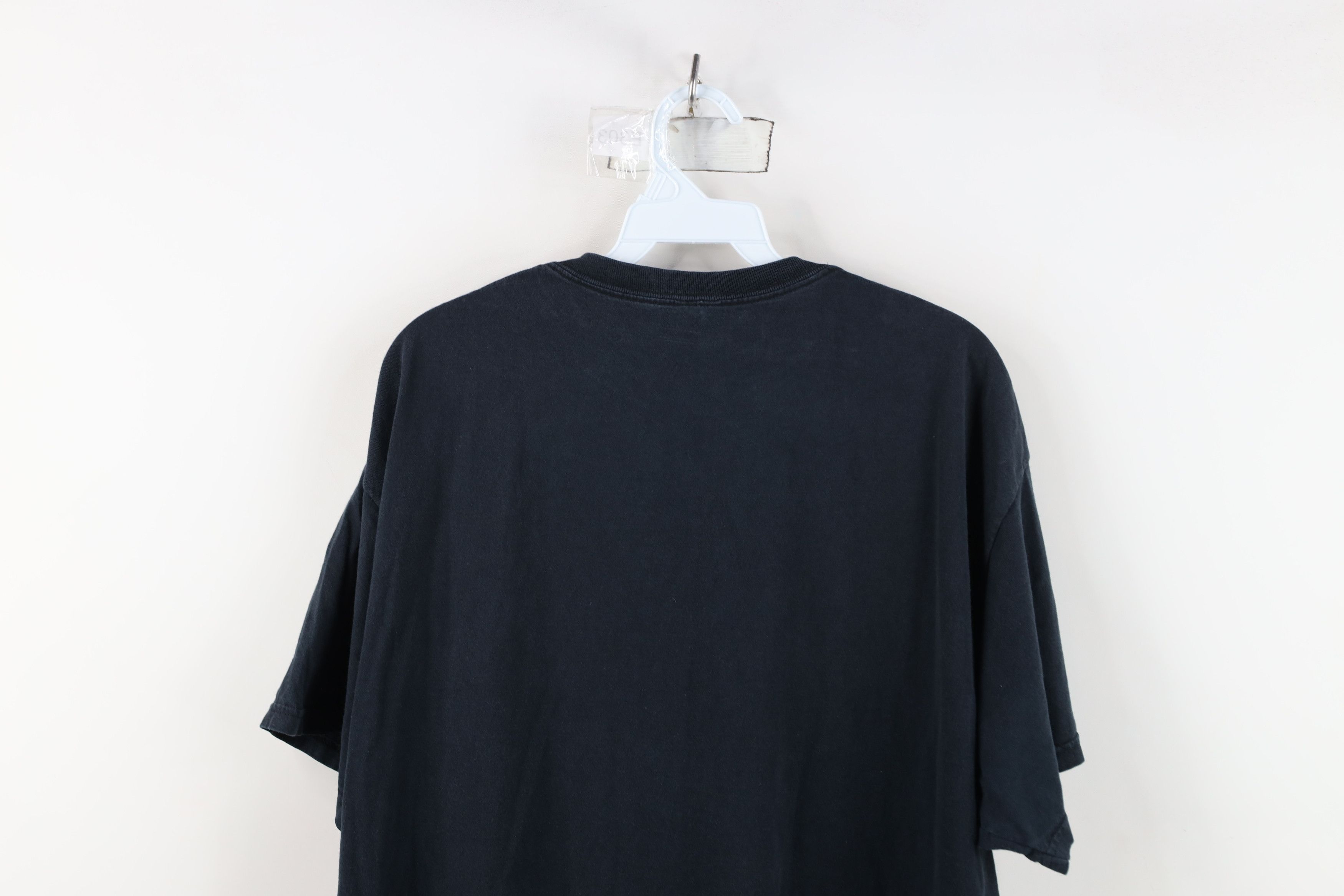 Vintage Vintage 90s Streetwear Short Sleeve T-Shirt Black Cotton Size US XL / EU 56 / 4 - 13 Thumbnail