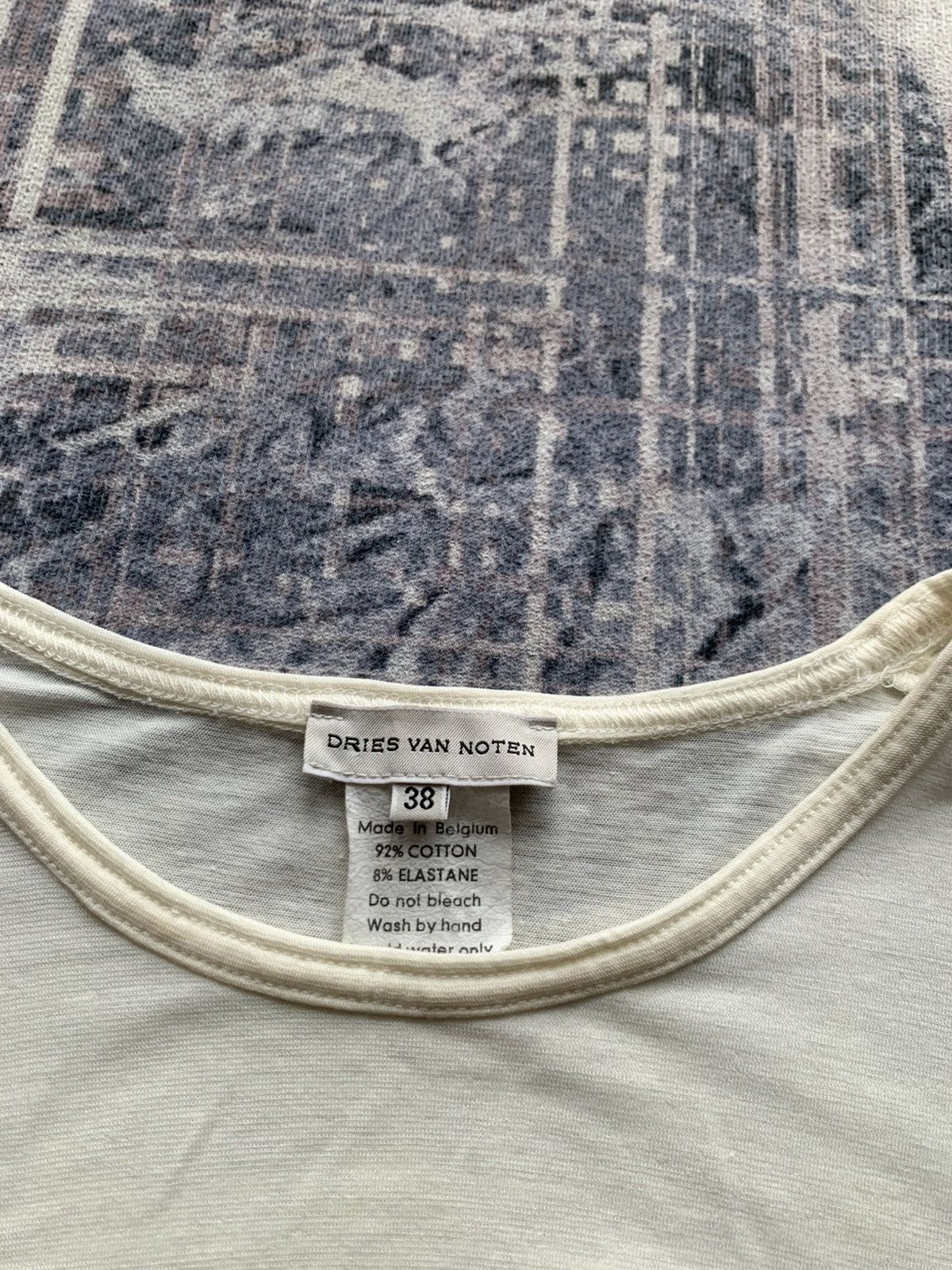 Dries Van Noten Dries Van Noten Meshy Crop Tank Top Size S / US 4 / IT 40 - 2 Thumbnail