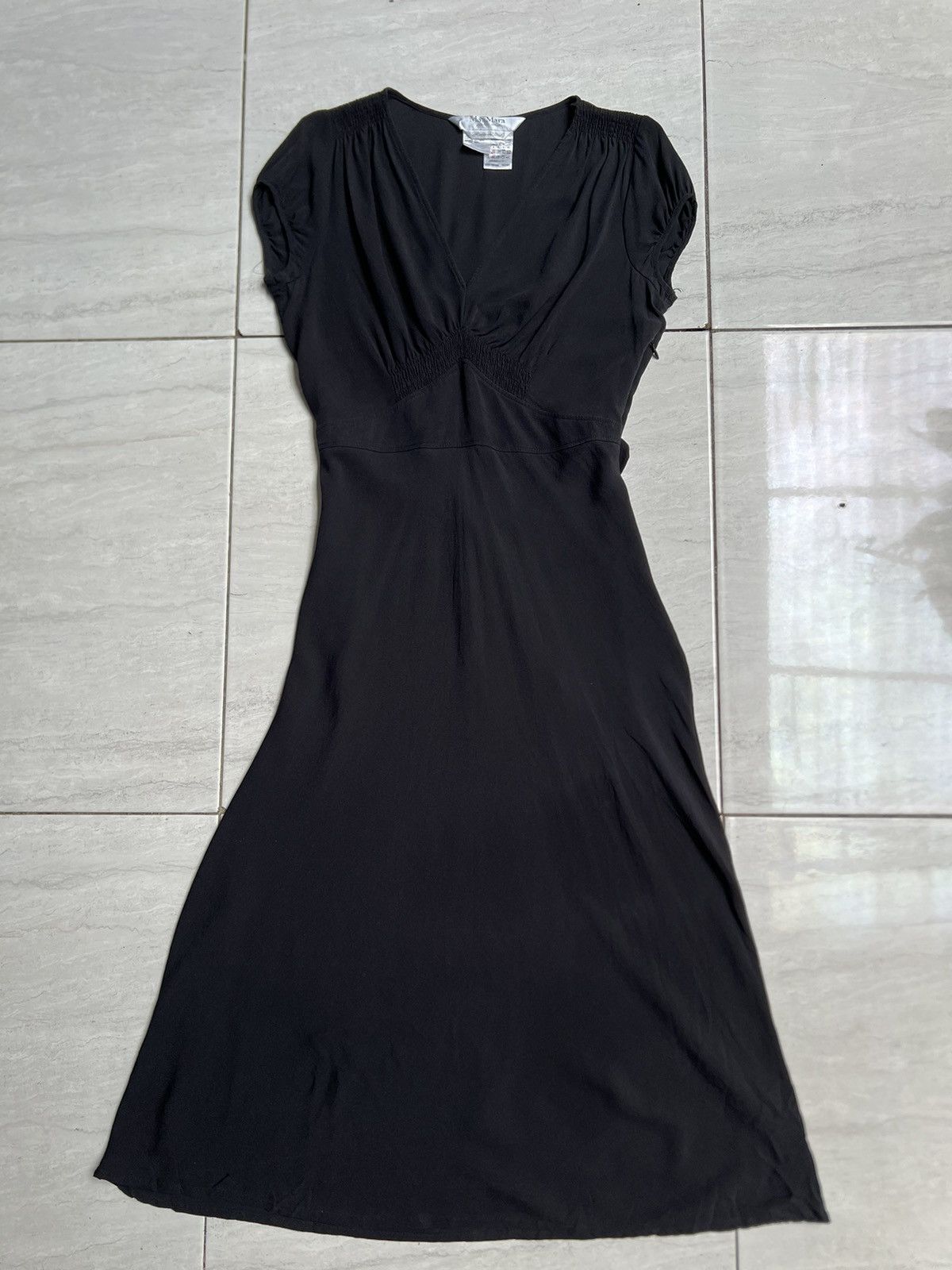 Max Mara MAX MARA Black Dress Size XS / US 0-2 / IT 36-38 - 6 Thumbnail