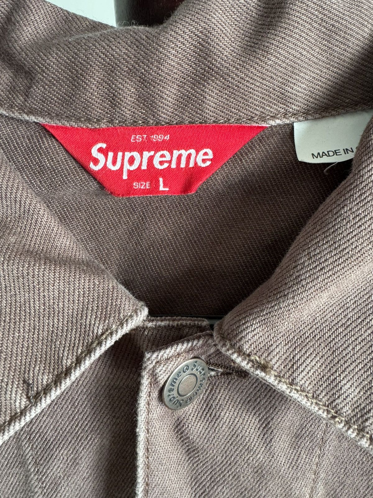 Supreme Daidō Moriyama Denim Trucker Jacket Size US L / EU 52-54 / 3 - 3 Thumbnail