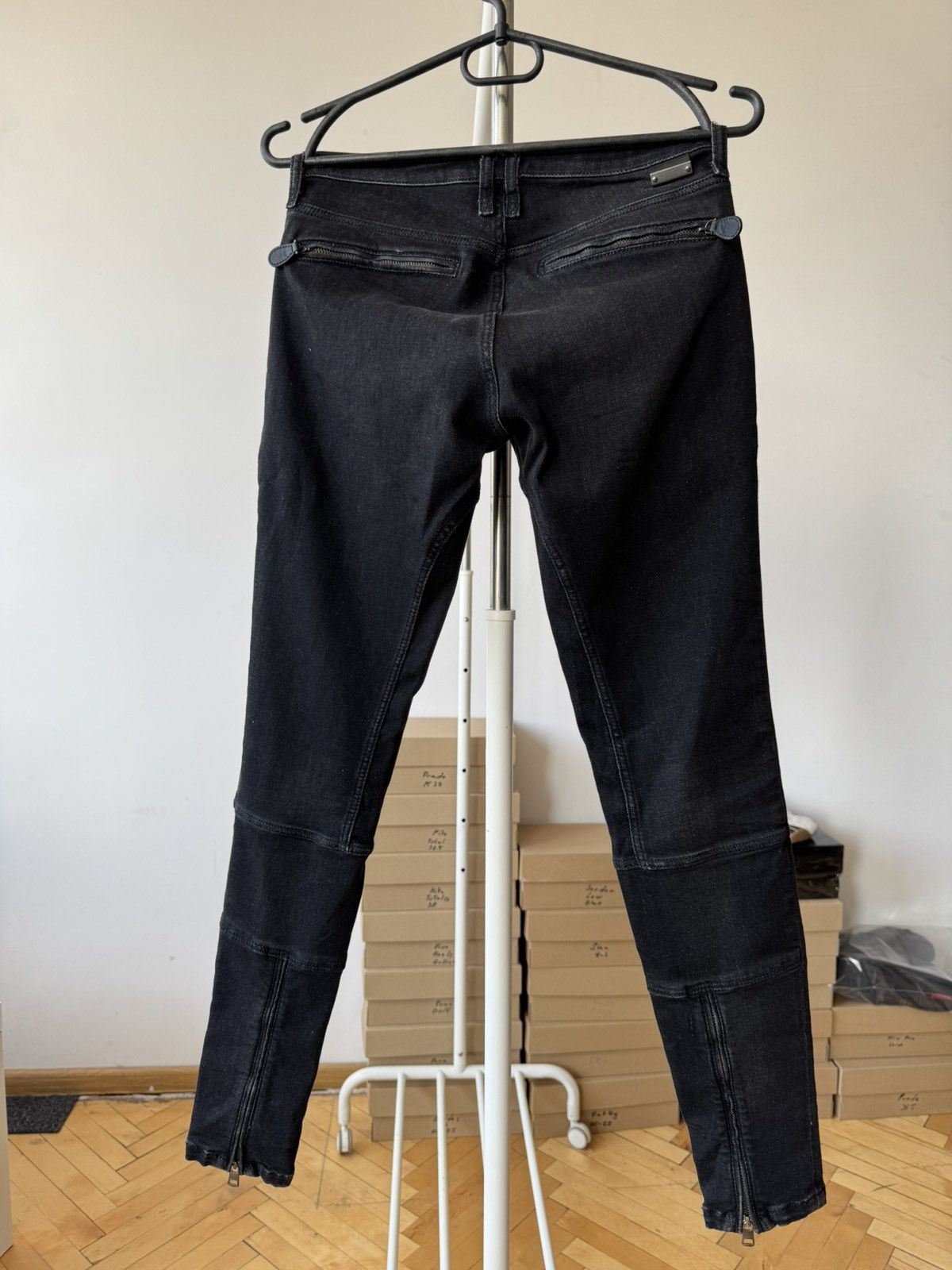 Burberry × Vintage Burberry Brit Avant Garde Denim Pants Size 27" / US 4 / IT 40 - 5 Thumbnail