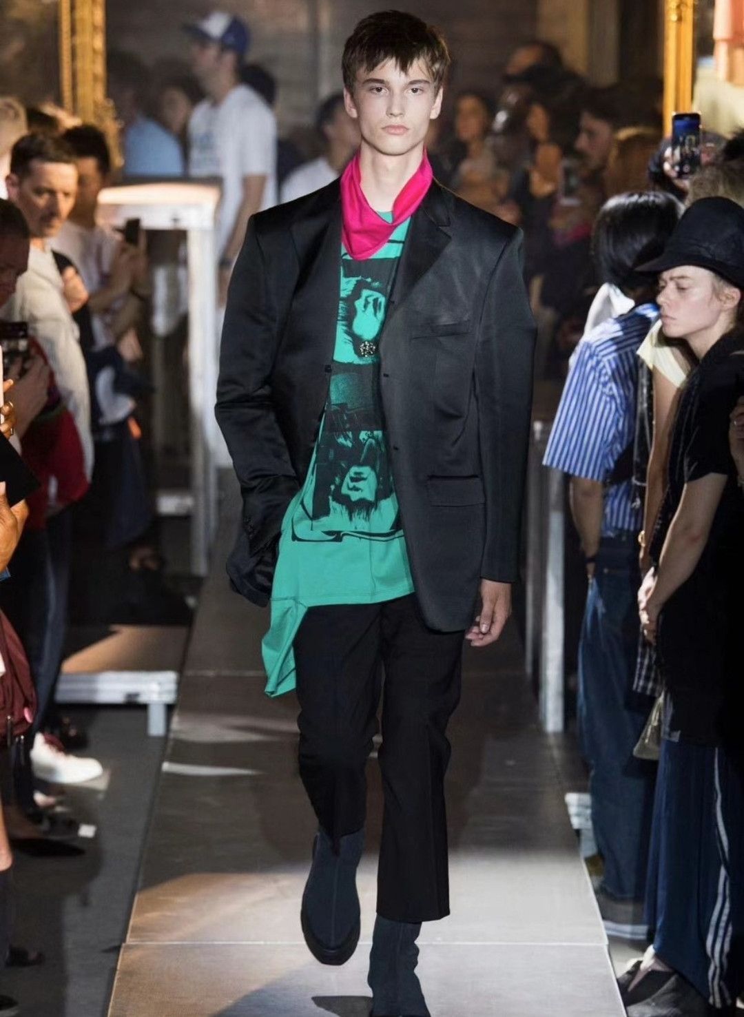Raf Simons Raf Simons 19SS Destruction Tee-2506 Size US L / EU 52-54 / 3 - 8 Thumbnail