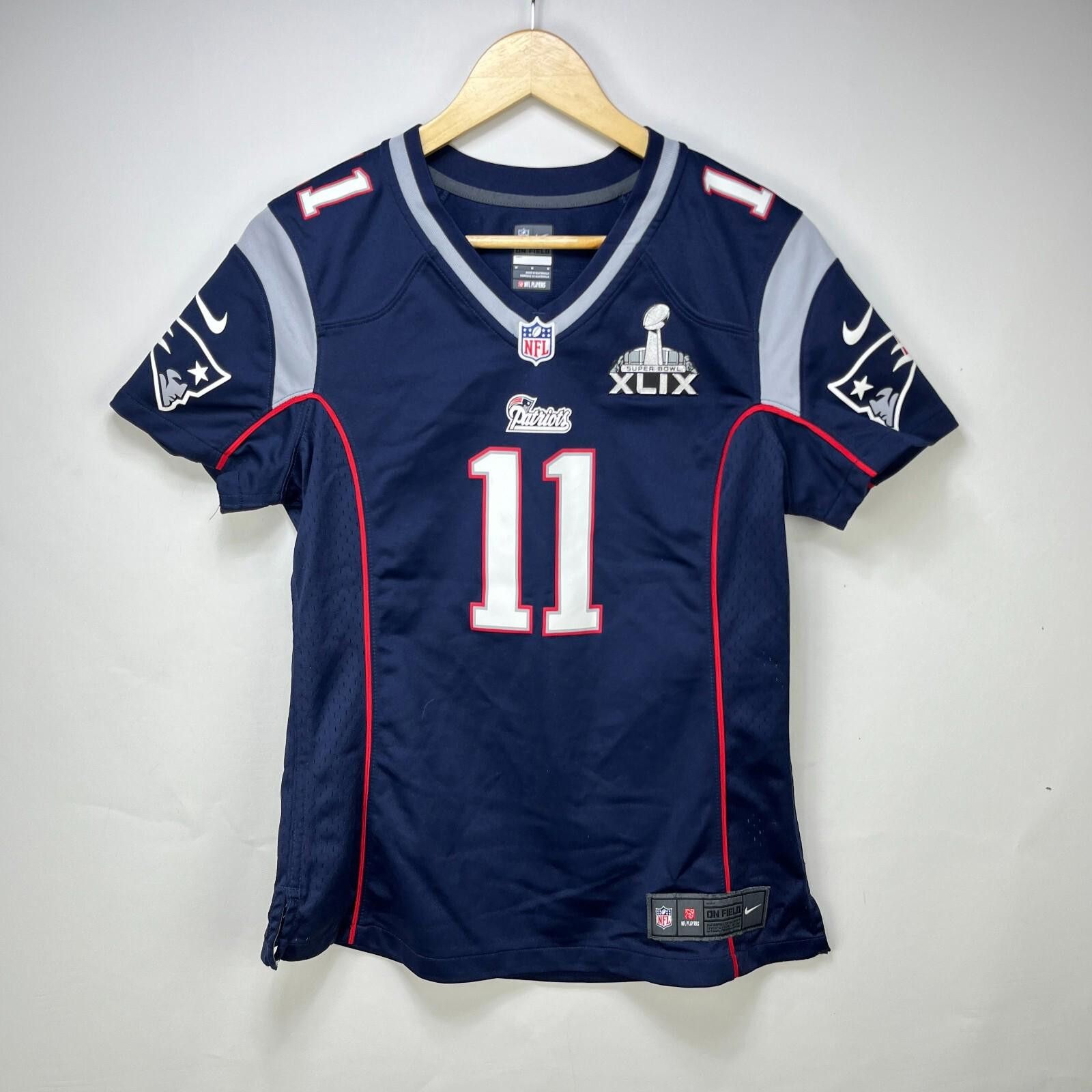 Other New England Patriots Super Bowl Edelman Jersey Youth M Size ONE SIZE - 1 Thumbnail