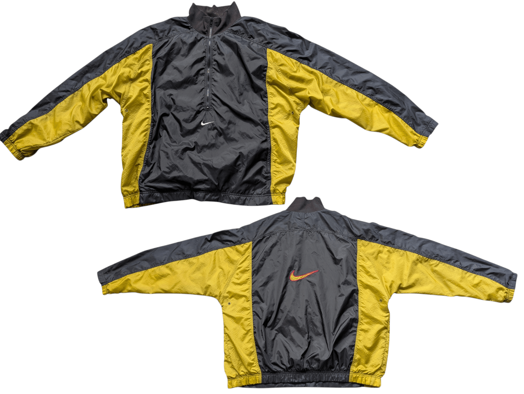 Vintage Vintage 90's Nike Half Zipper Pullover Jacket Size XL Size US XL / EU 56 / 4 - 1 Thumbnail