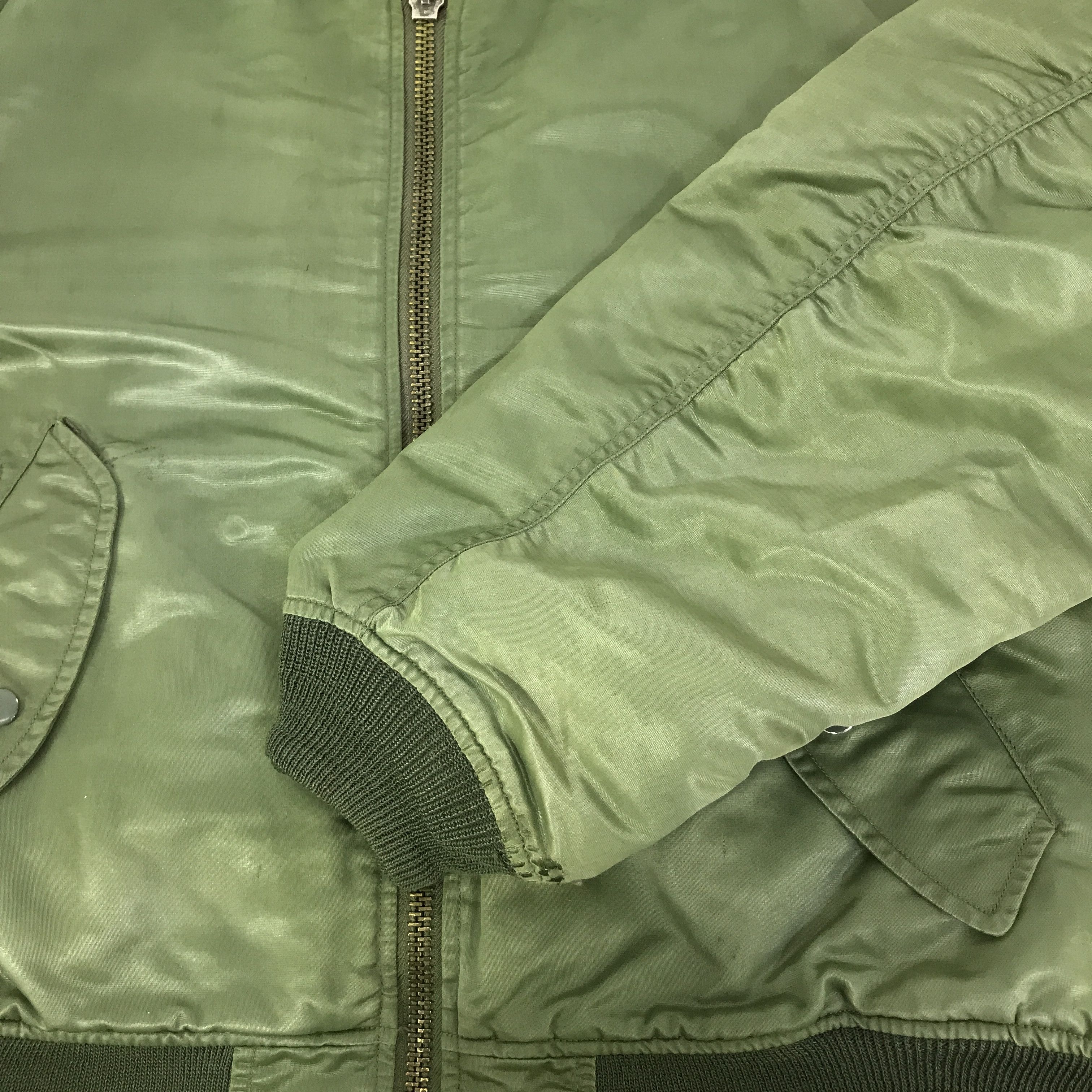 Japanese Brand DOGHOUSE JAPAN BOMBERS GREEN JACKET K101B14 Size US L / EU 52-54 / 3 - 8 Thumbnail
