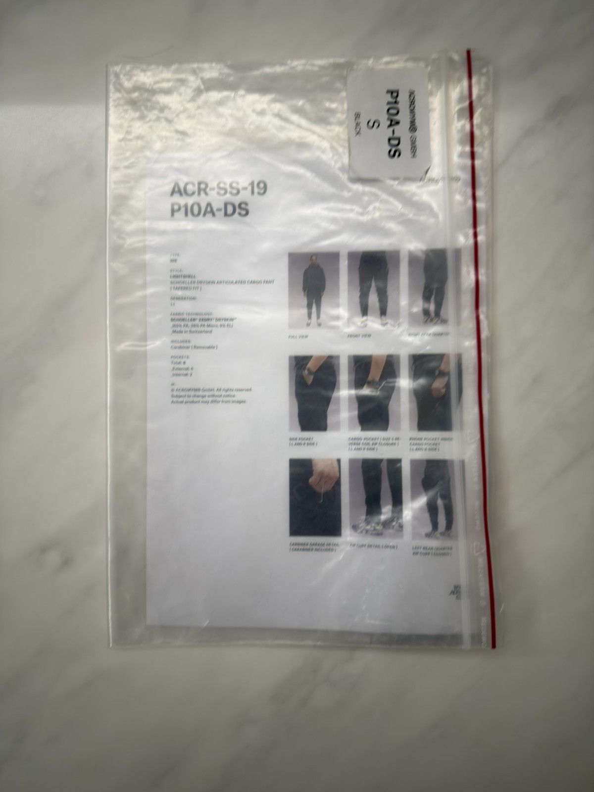 Acronym Acronym P10A-DS Size US 30 / EU 46 - 6 Thumbnail