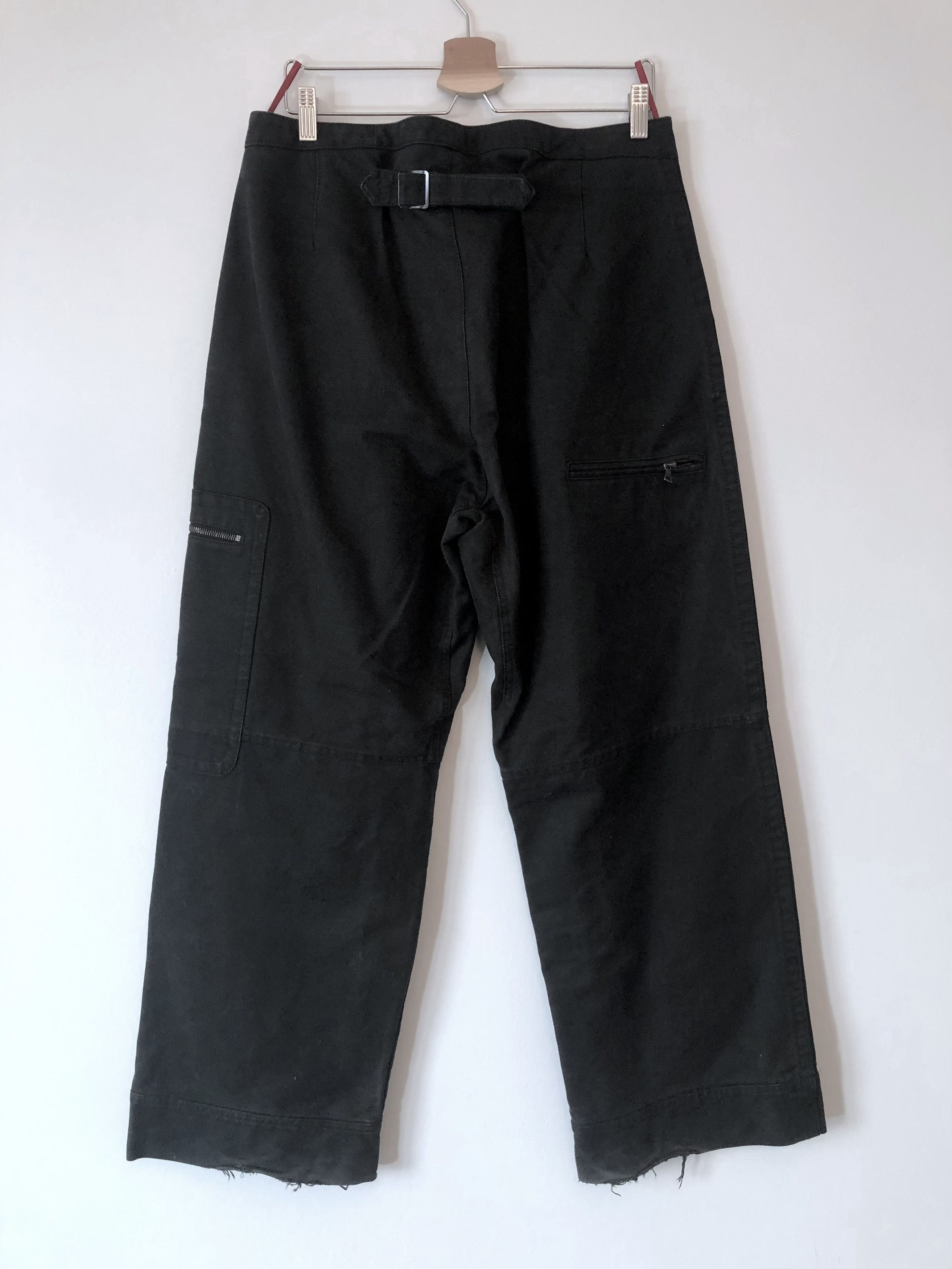Prada wide linea Rossa zip pants Size US 34 / EU 50 - 2 Thumbnail