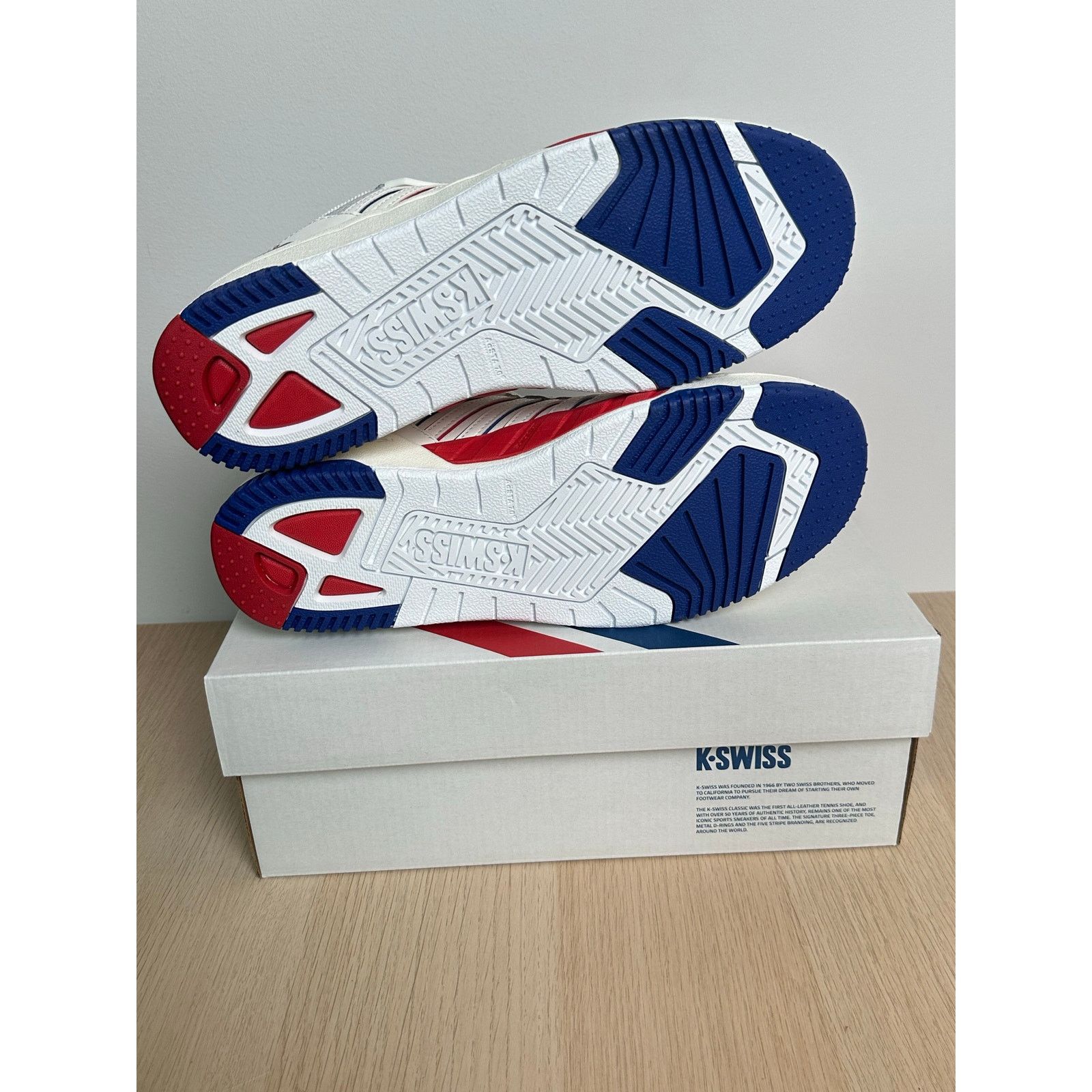 K-Swiss K-SWISS Si-18 International White Sneaker Size 8M - NEW Size US 7.5 / EU 40-41 - 5 Thumbnail