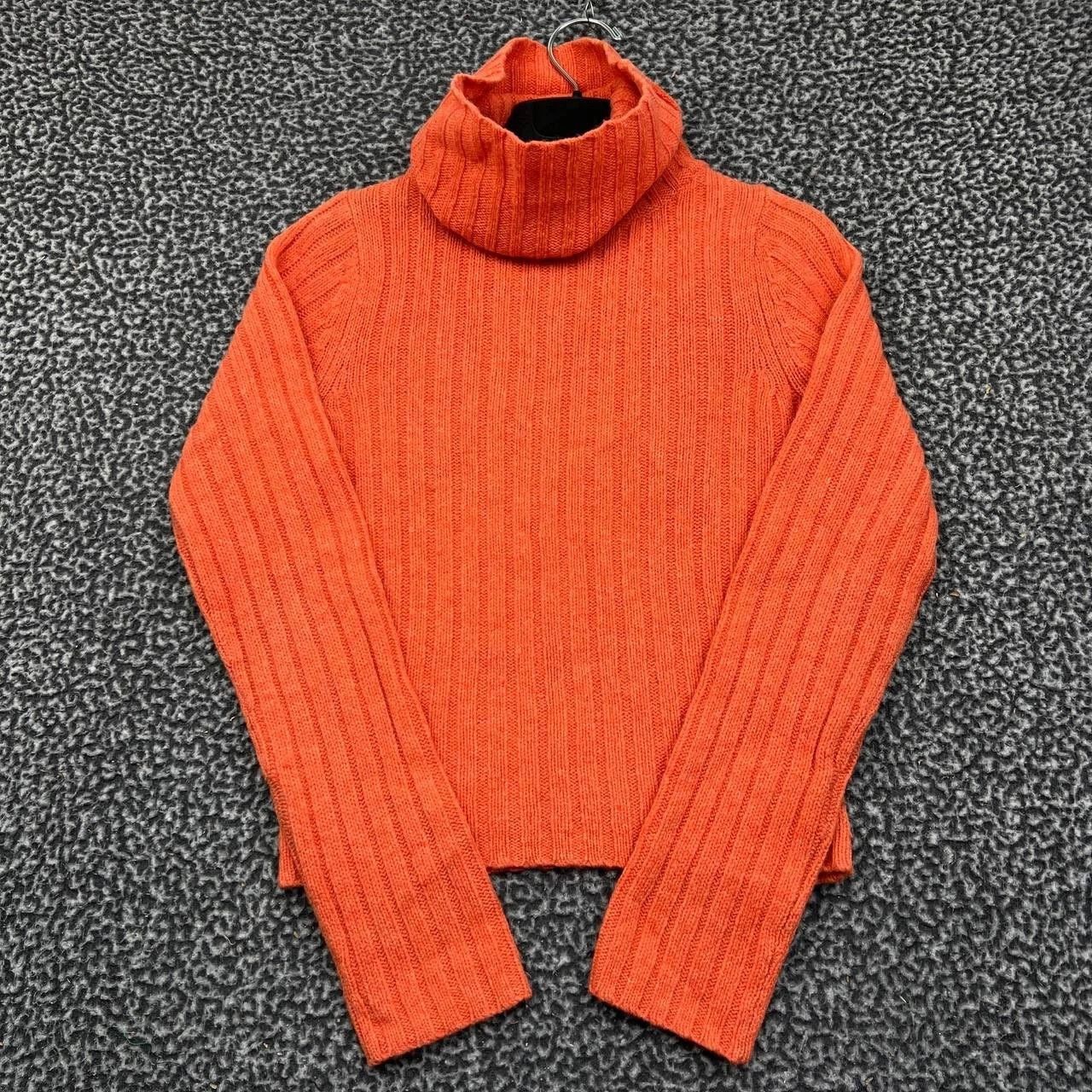 Abercrombie & Fitch Abercrombie & Fitch Sweater Rib Knit Turtleneck Lambswool Size M / US 6-8 / IT 42-44 - 1 Thumbnail