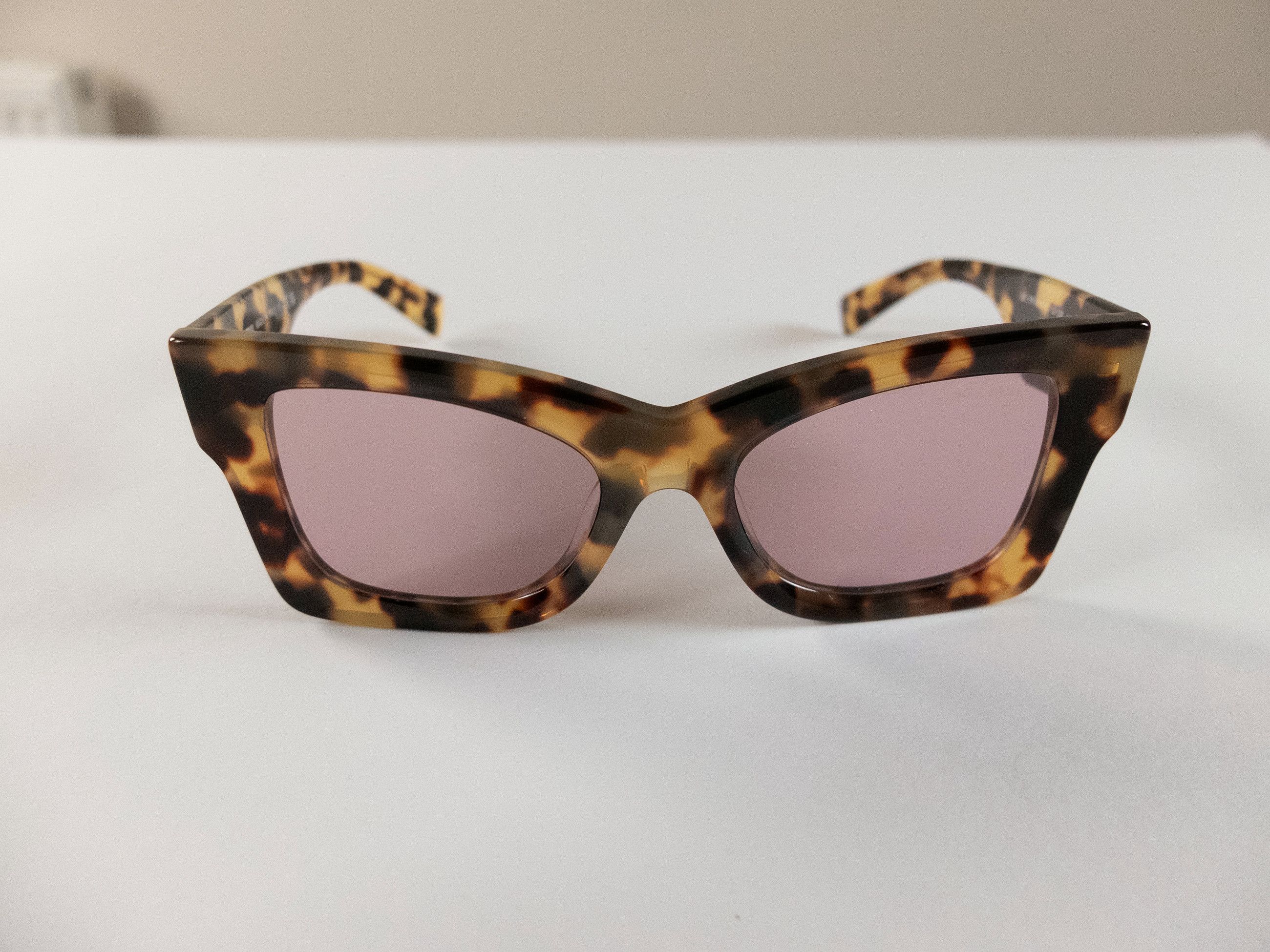 Miu Miu MIU MIU brown tortoise shell butterfly sunglasses authentic Size ONE SIZE - 2 Thumbnail