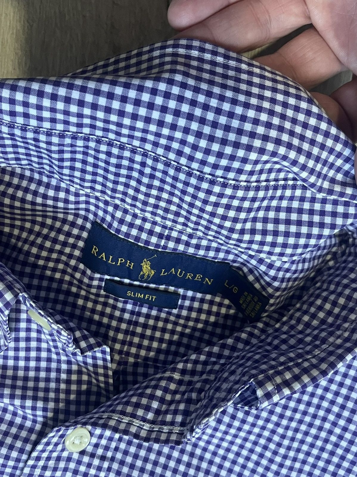 Ralph Lauren Ralph Lauren Polo Ralph Lauren men's botton up shirt sizeL Size US L / EU 52-54 / 3 - 3 Thumbnail