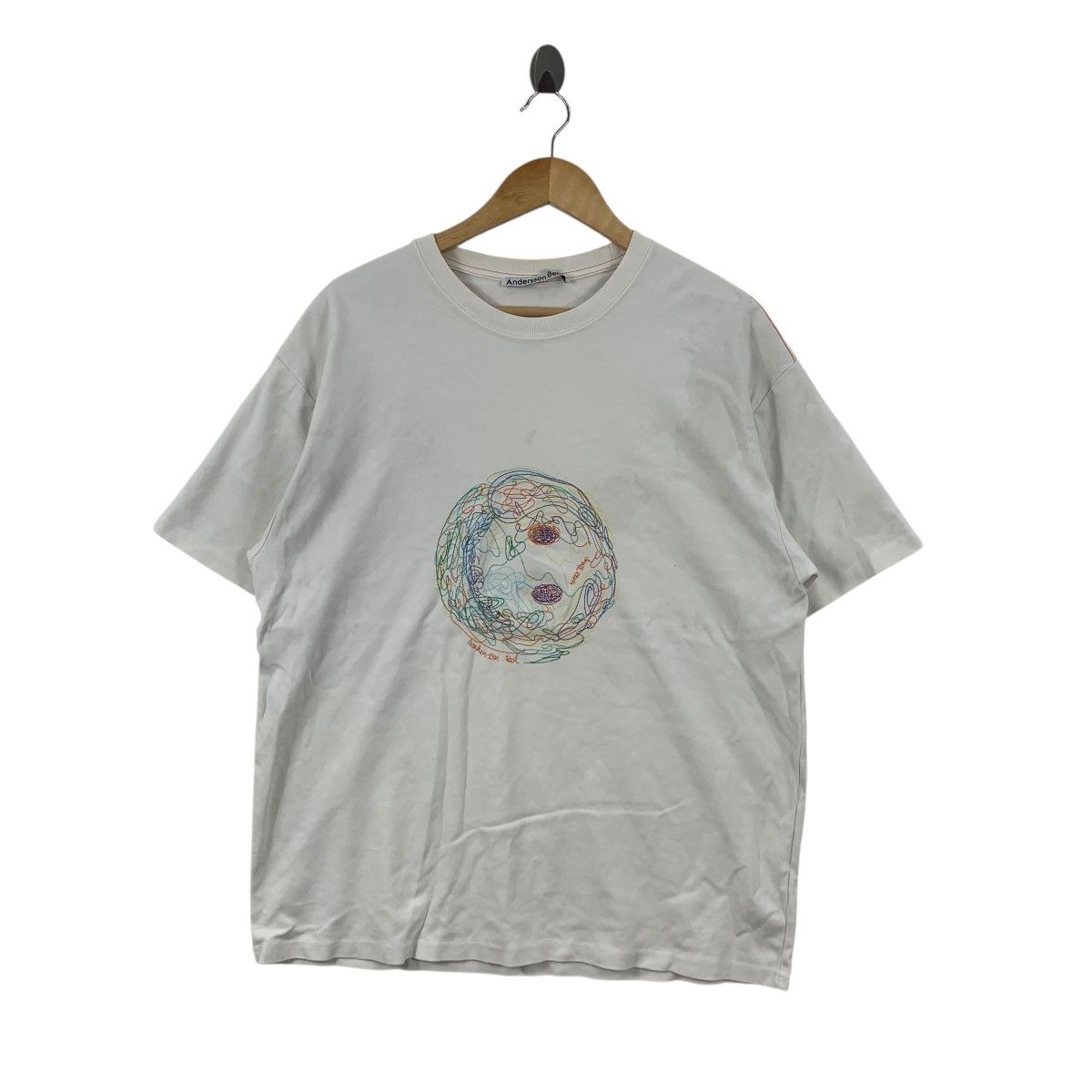 Andersson Bell ANDERSSON BELL KOREA Scandinavian Abstract Baggy Tee Shirt Size L / US 10 / IT 46 - 4 Thumbnail