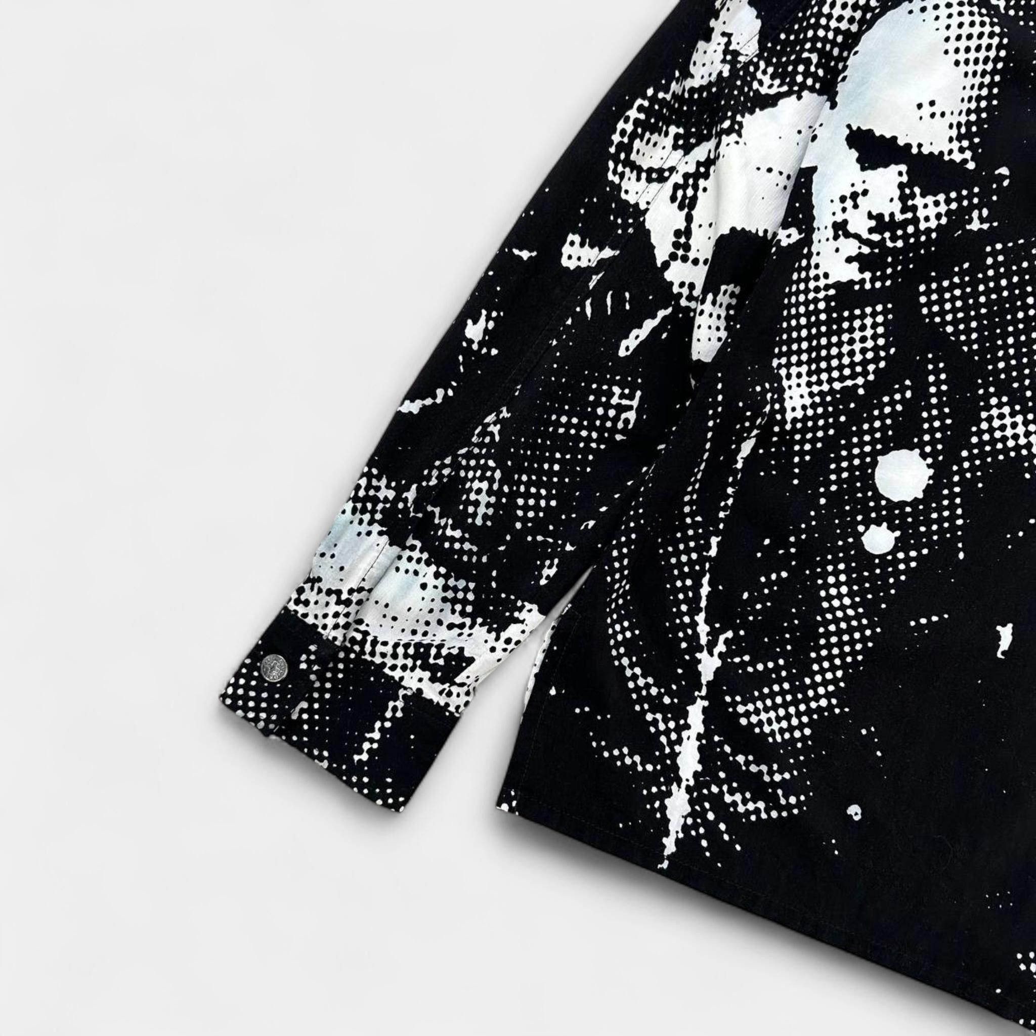 Jean Paul Gaultier Jean Paul Gaultier 1997 "F*ck Racism" Print Shirt Size US L / EU 52-54 / 3 - 7 Thumbnail