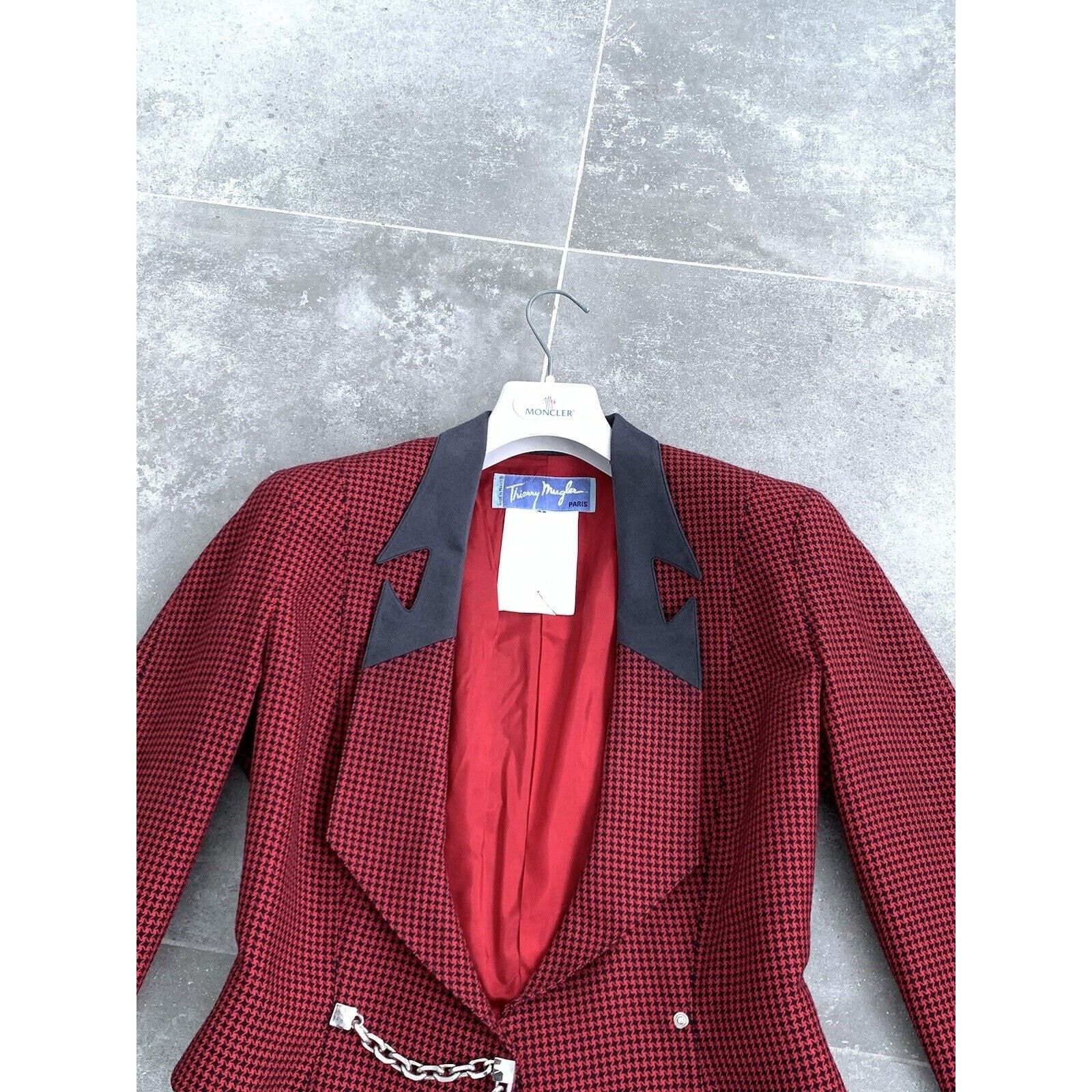 Designer × Thierry Mugler Women's THIERRY MUGLER PARIS Blazer Jacket EU 38 UK 10 S M Size M / US 6-8 / IT 42-44 - 9 Thumbnail