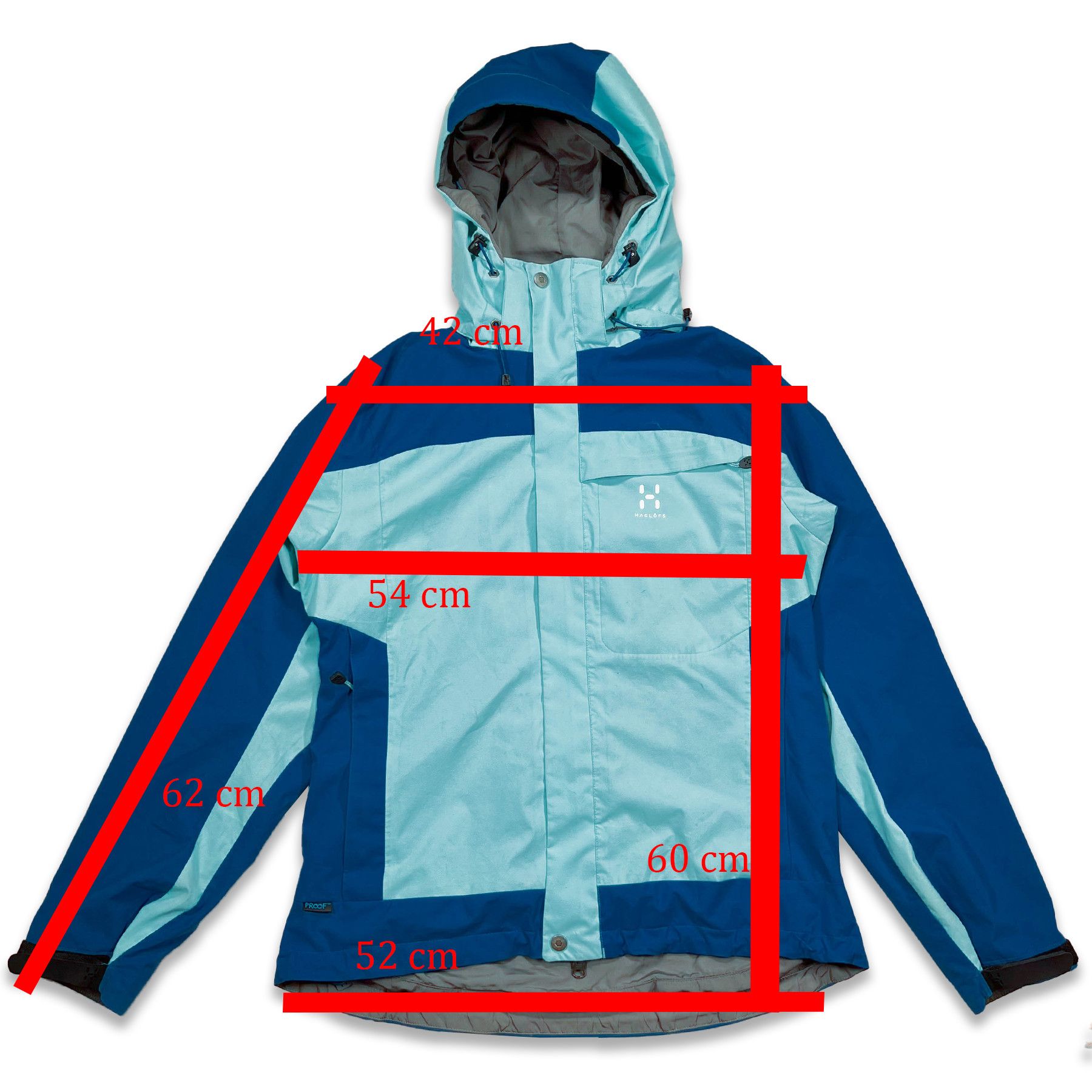 Haglofs Haglofs Women´s Jacket Proof • Women´s M size Size M / US 6-8 / IT 42-44 - 8 Thumbnail