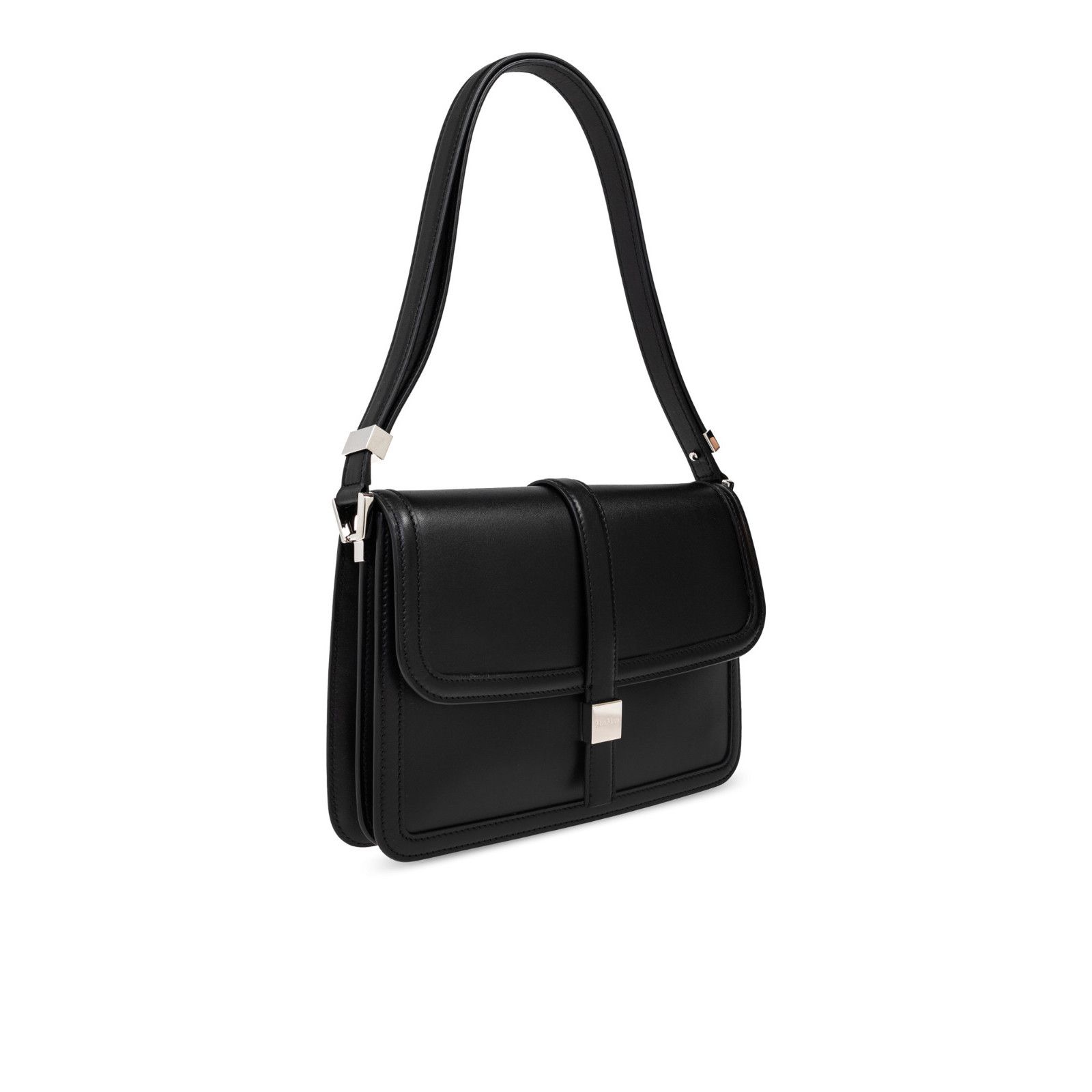Max Mara MAX MARA Bianca Black Leather Shoulder Bag New And Authentic Size ONE SIZE - 3 Thumbnail